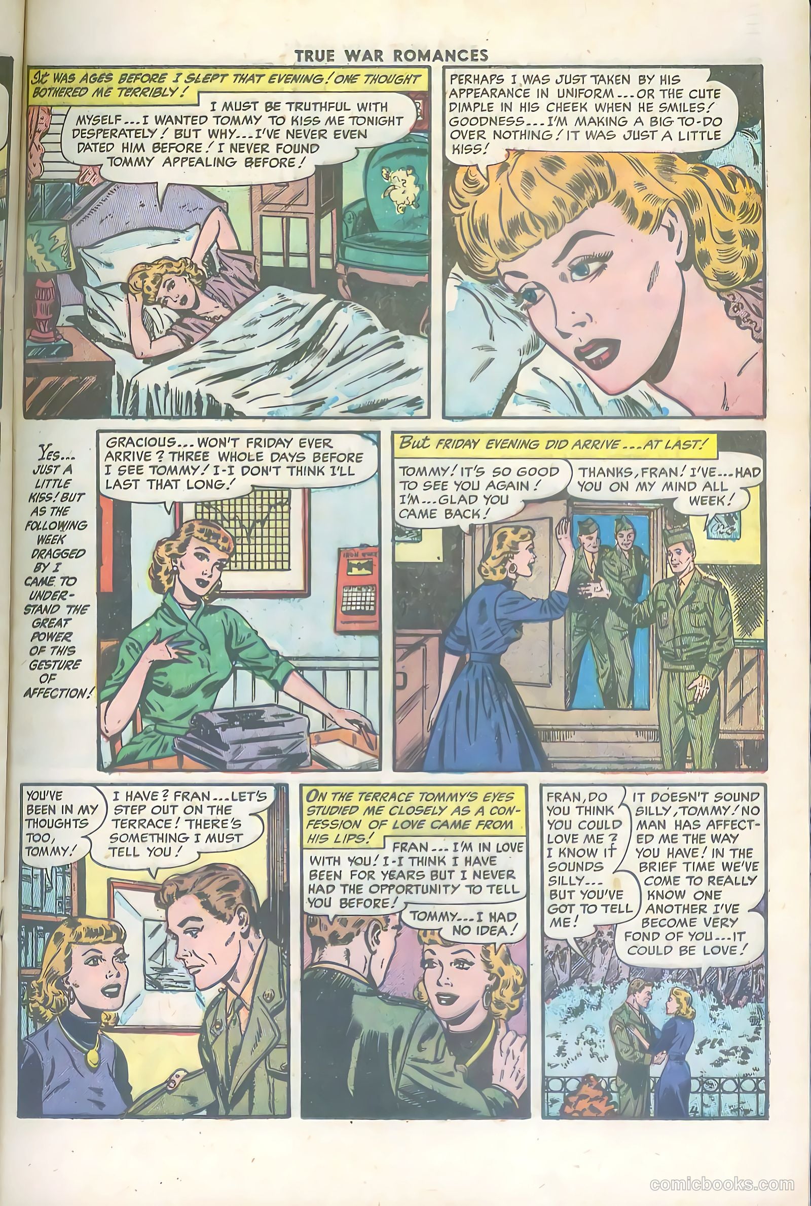 True War Romances #17 — page 21 of 36