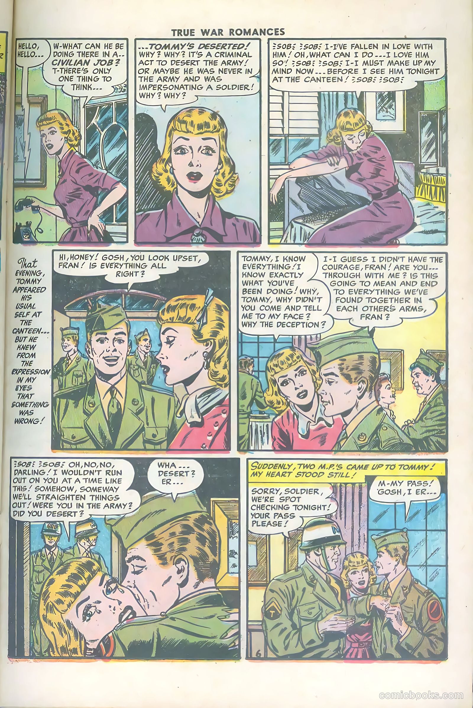 True War Romances #17 — page 23 of 36