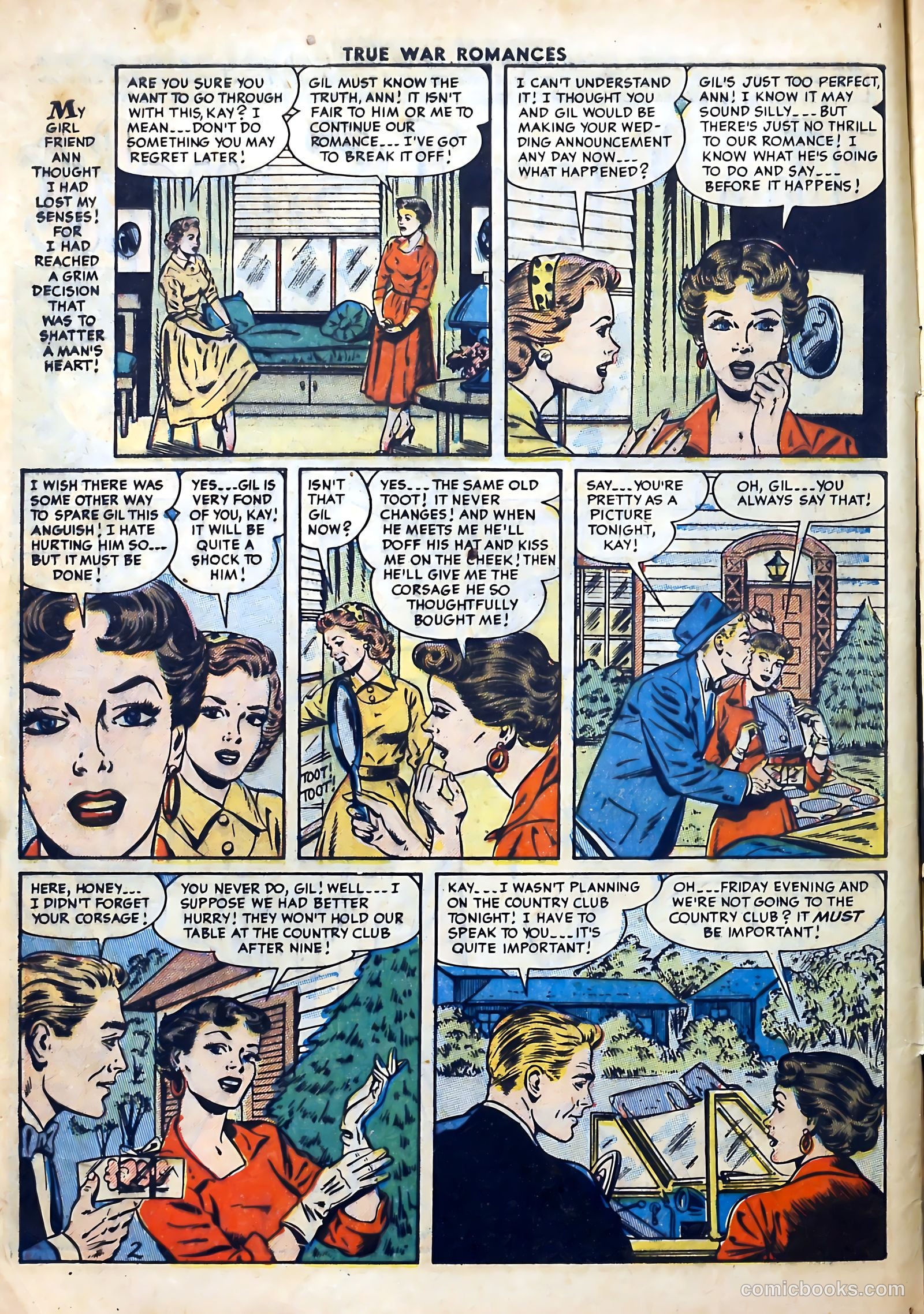 True War Romances #18 — page 4 of 36