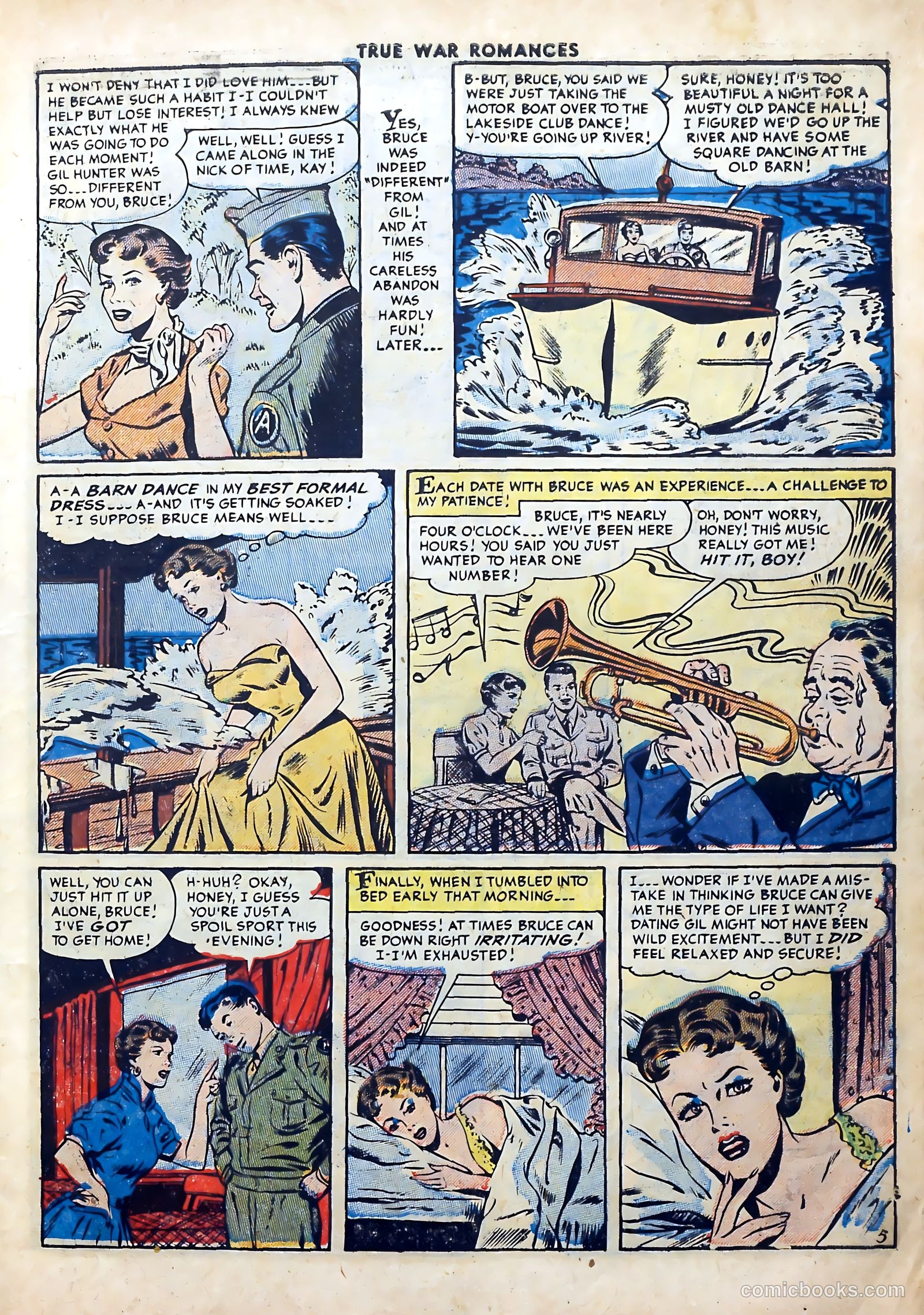 True War Romances #18 — page 7 of 36