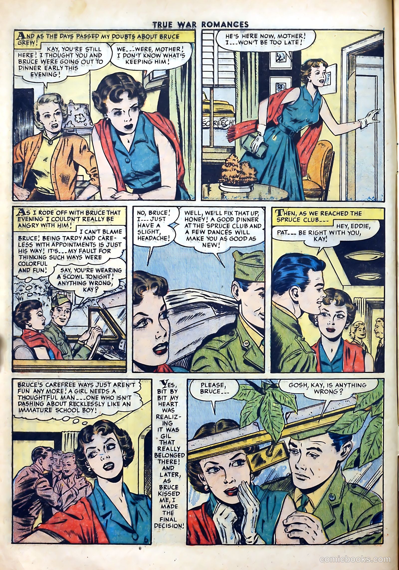 True War Romances #18 — page 8 of 36