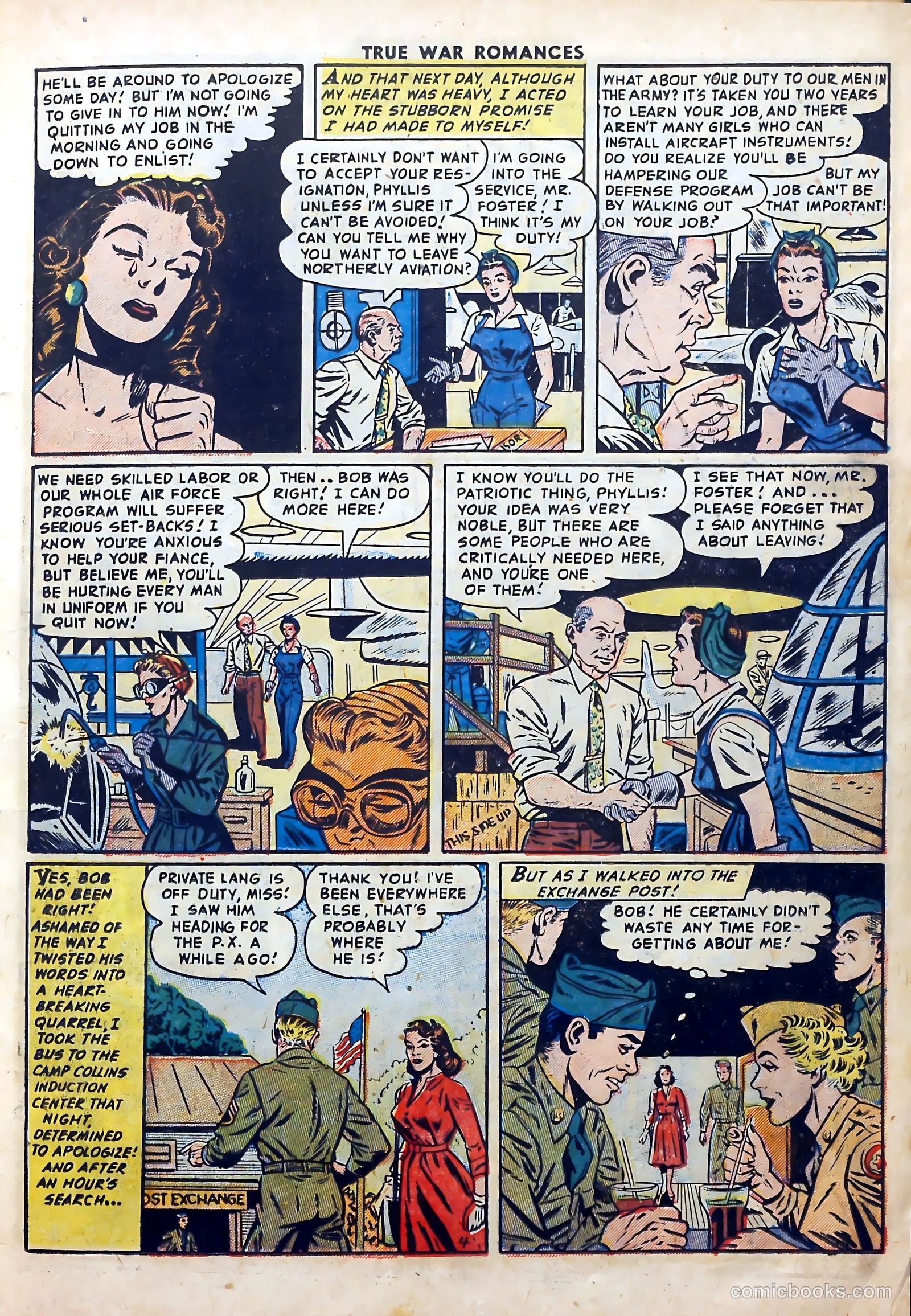 True War Romances #18 — page 15 of 36