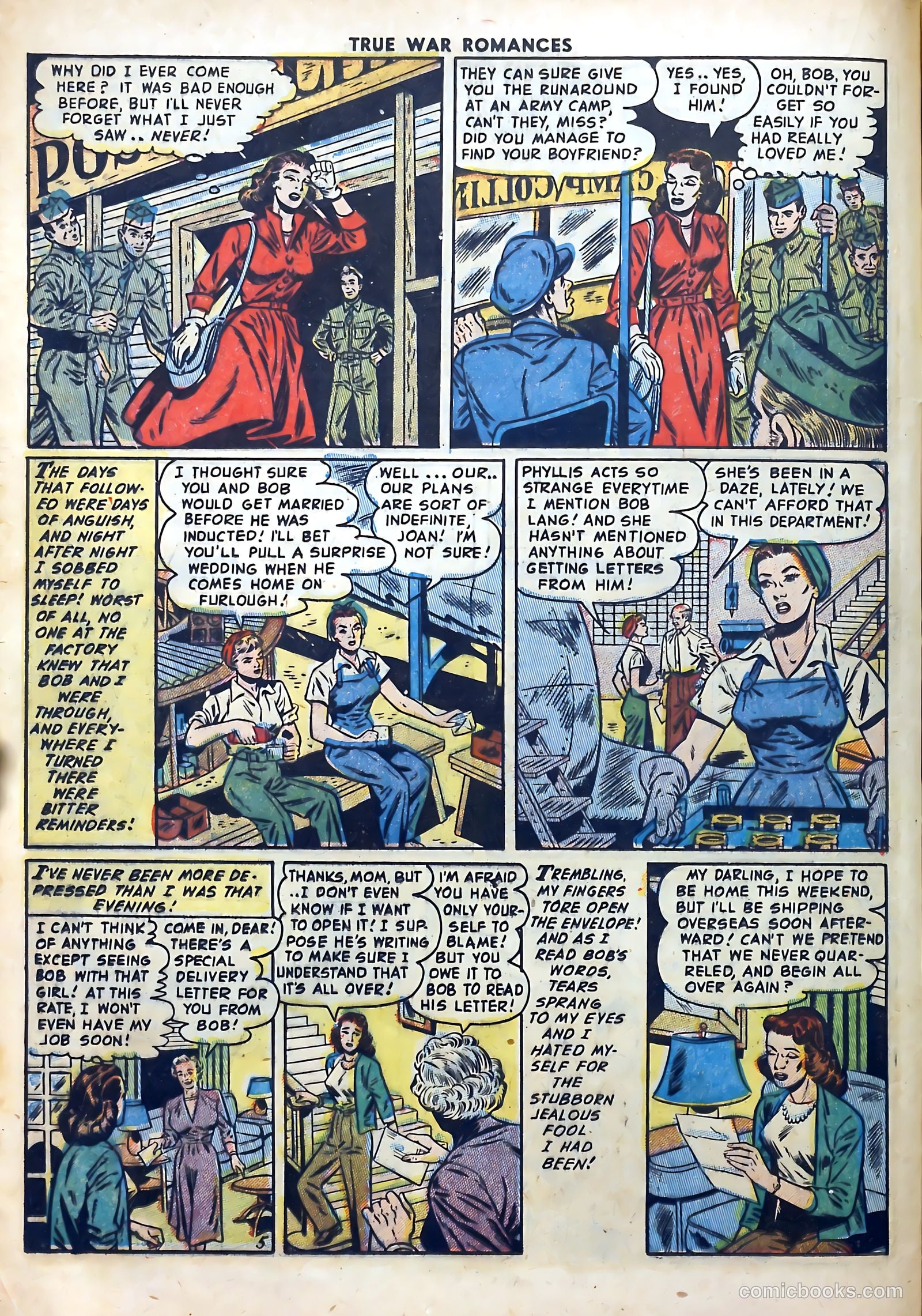 True War Romances #18 — page 16 of 36