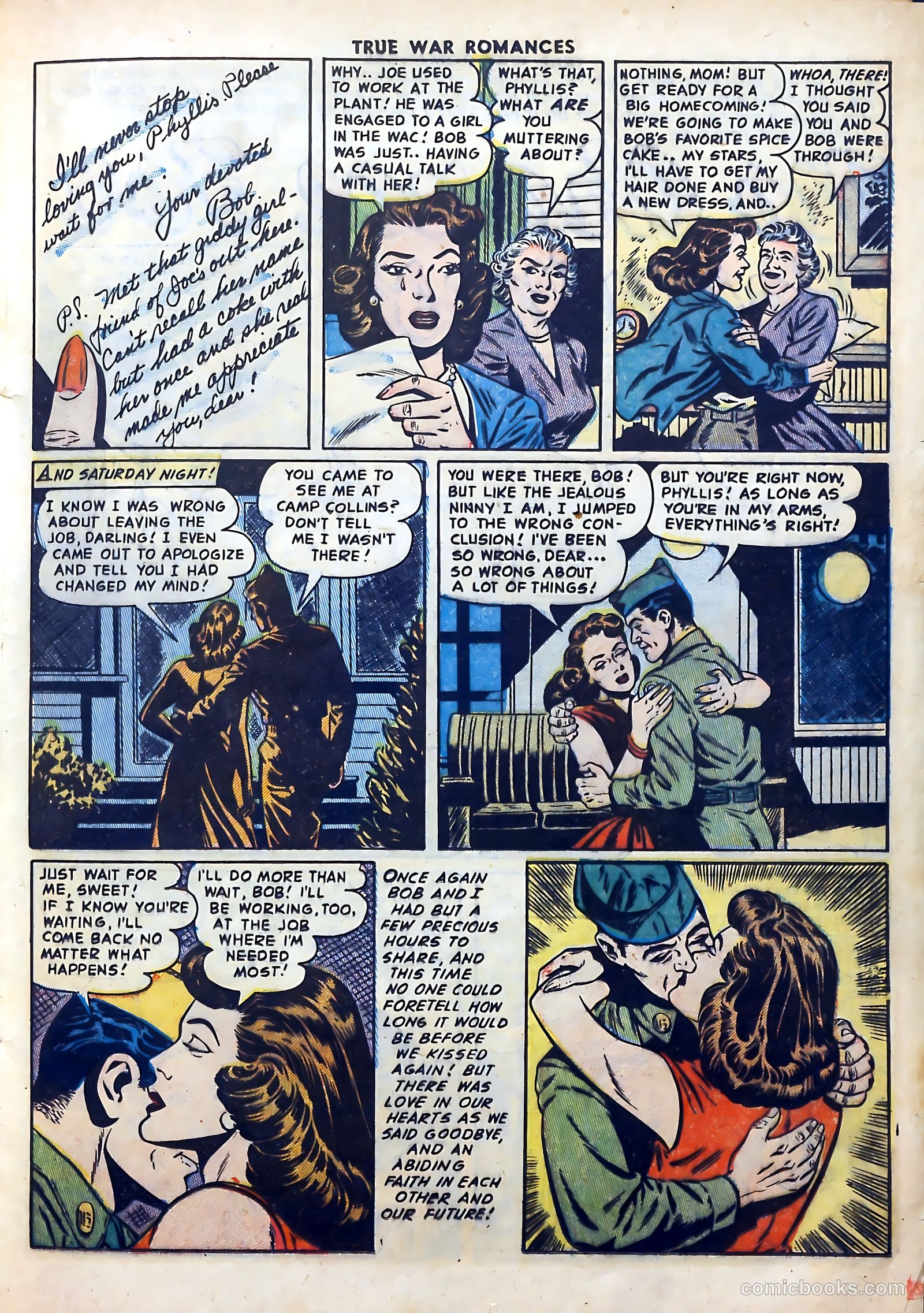 True War Romances #18 — page 17 of 36