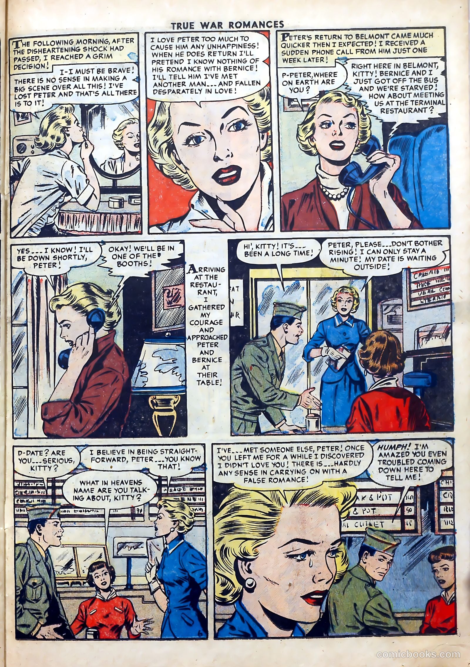 True War Romances #18 — page 23 of 36