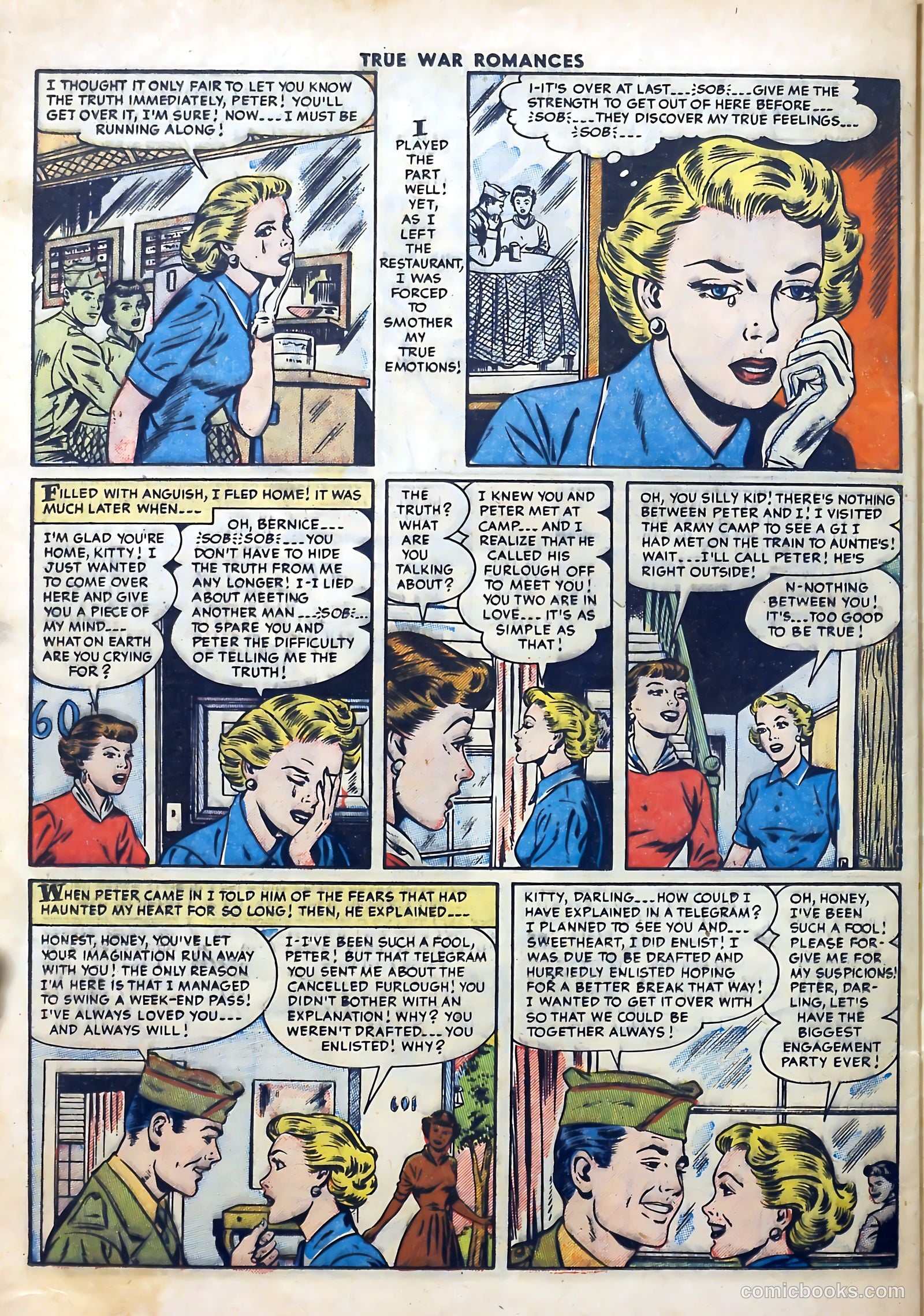 True War Romances #18 — page 24 of 36