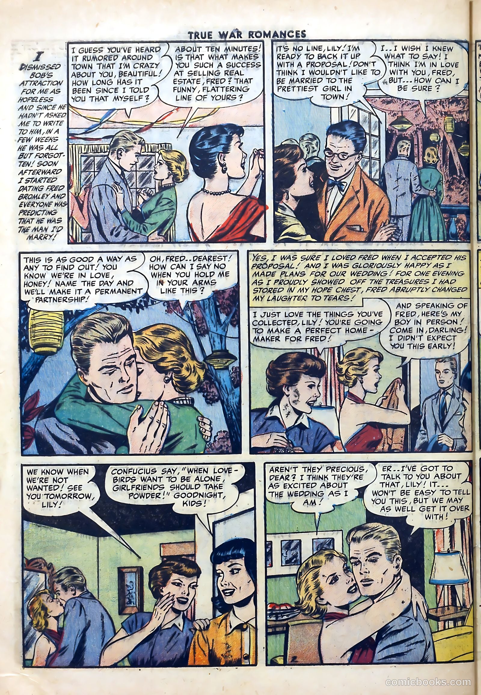 True War Romances #18 — page 28 of 36