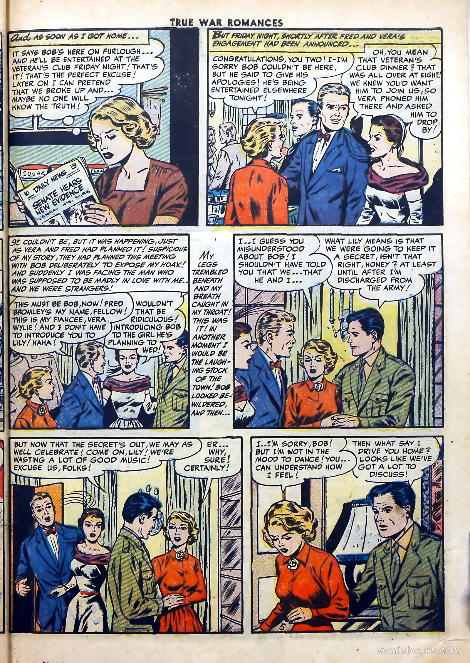 True War Romances #18 — page 31 of 36