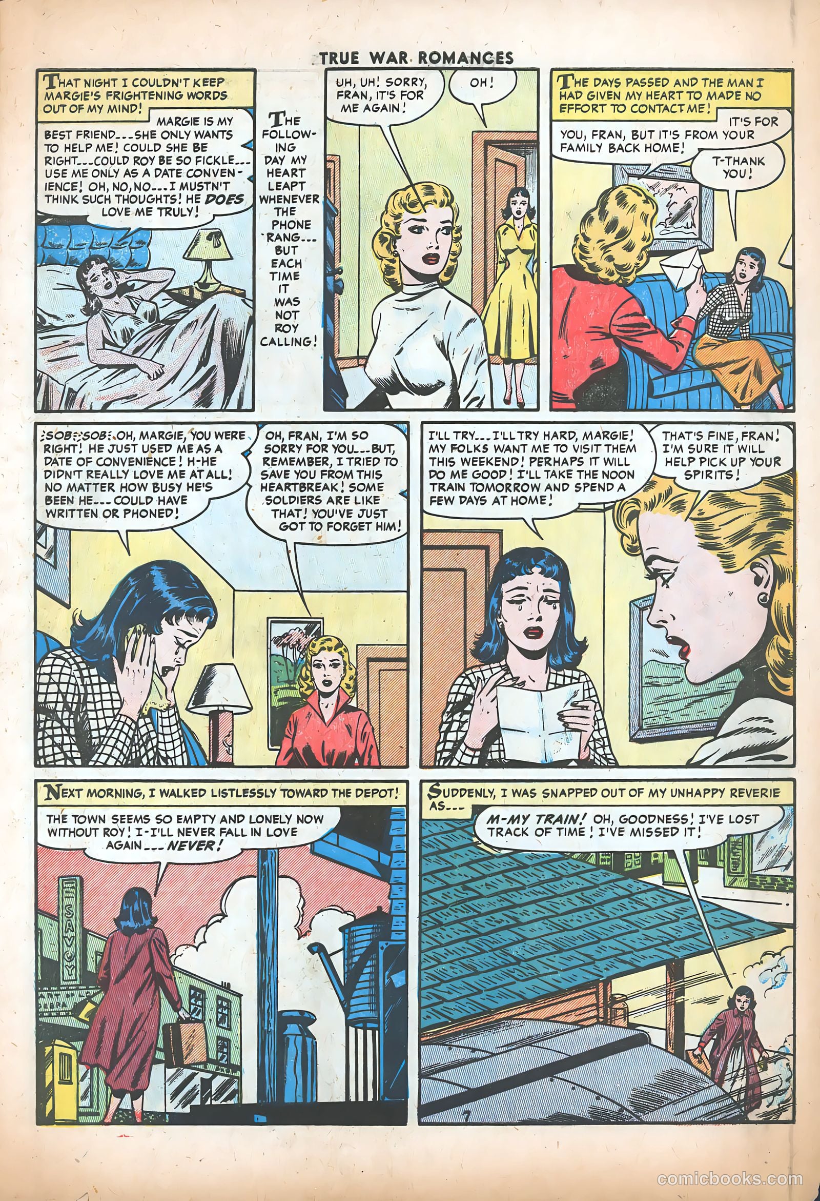 True War Romances #19 — page 9 of 37