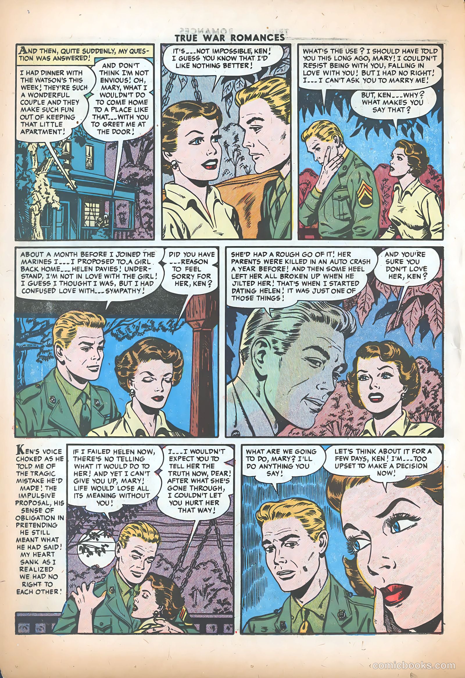 True War Romances #19 — page 14 of 37