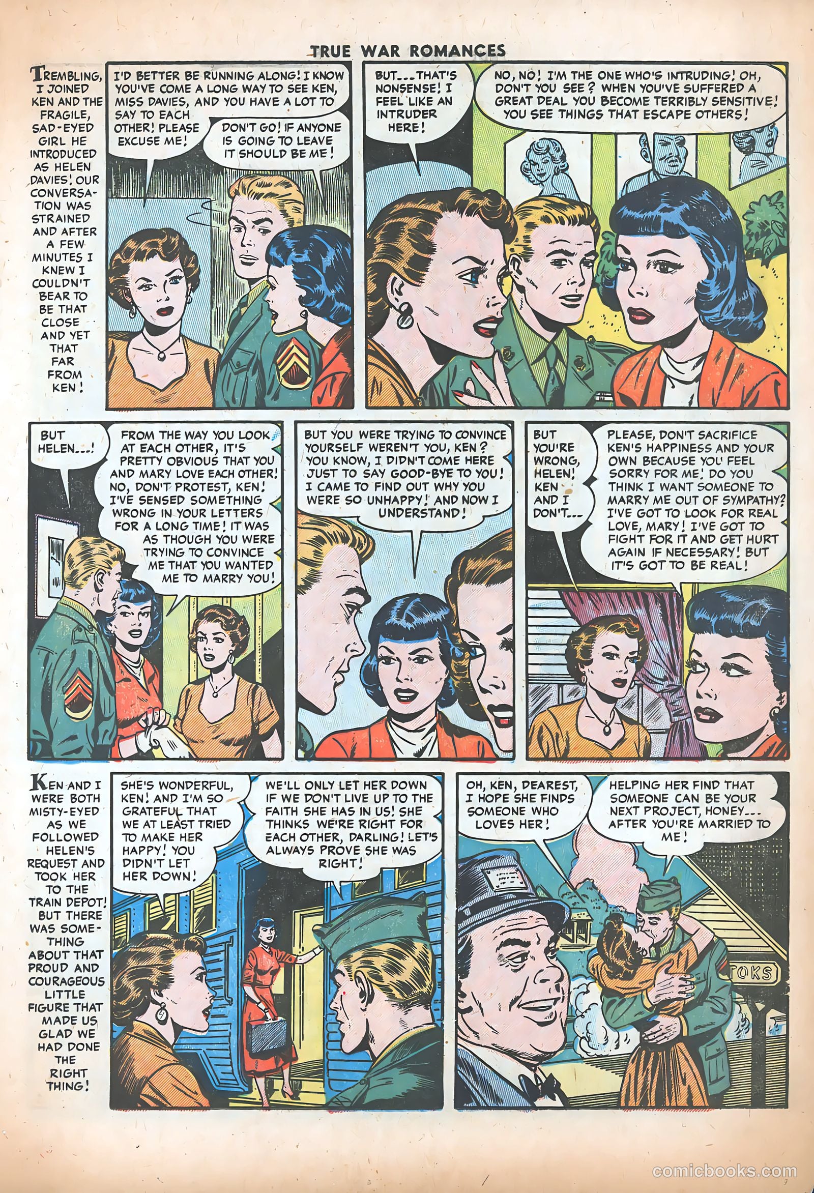 True War Romances #19 — page 17 of 37