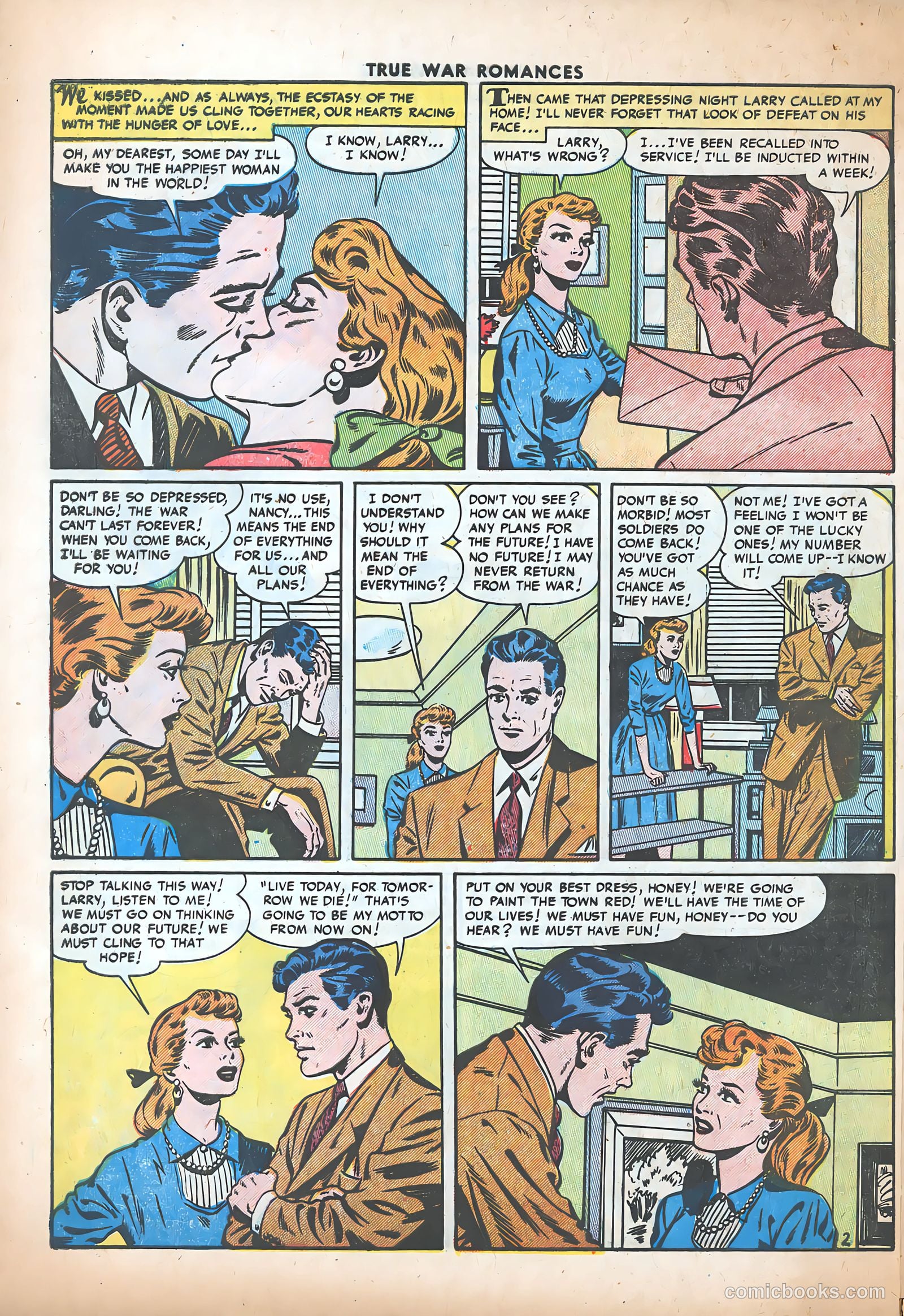 True War Romances #19 — page 28 of 37