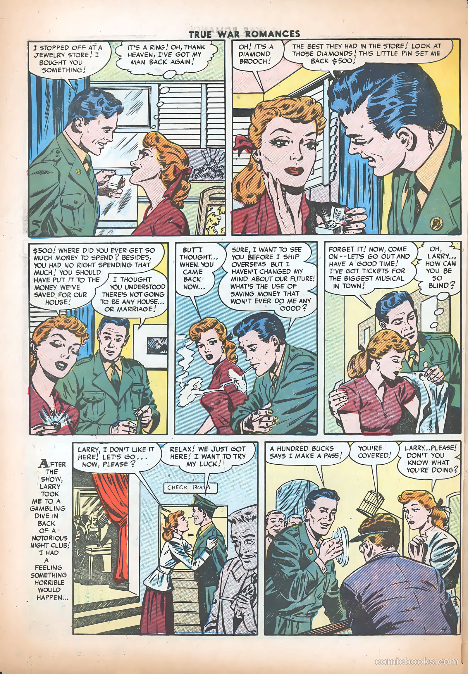 True War Romances #19 — page 30 of 37