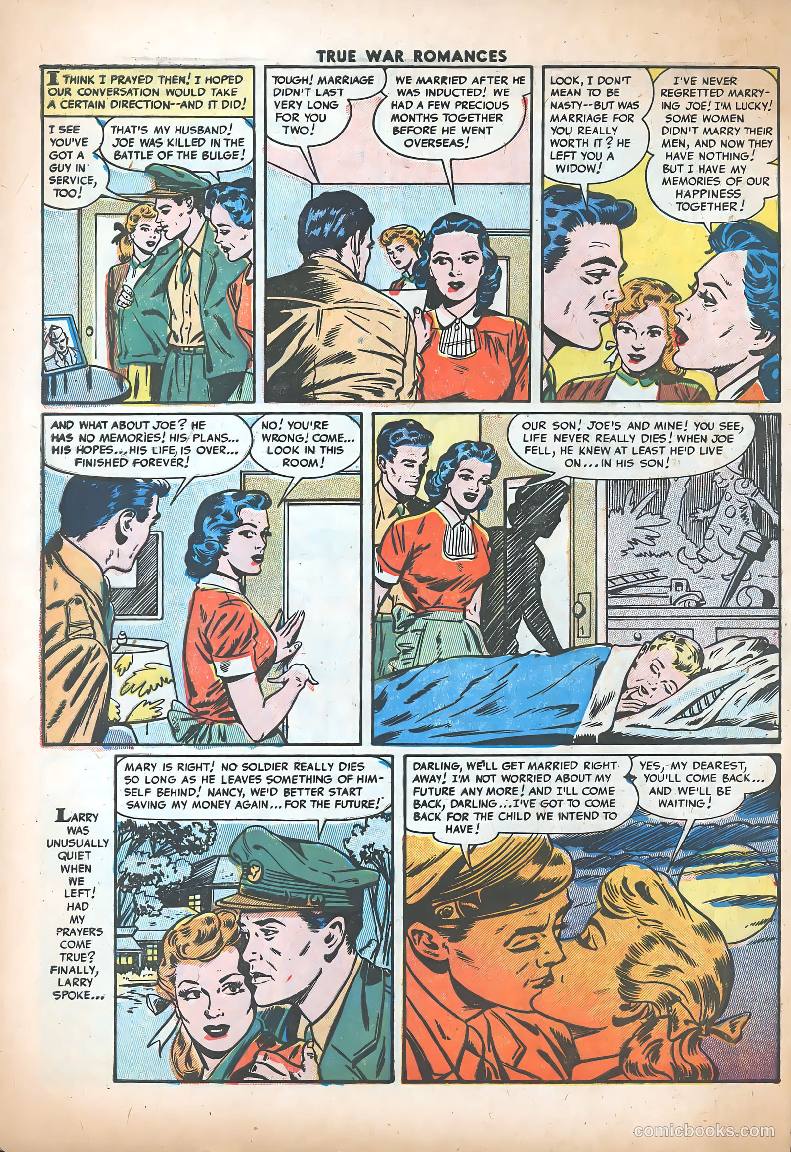 True War Romances #19 — page 32 of 37