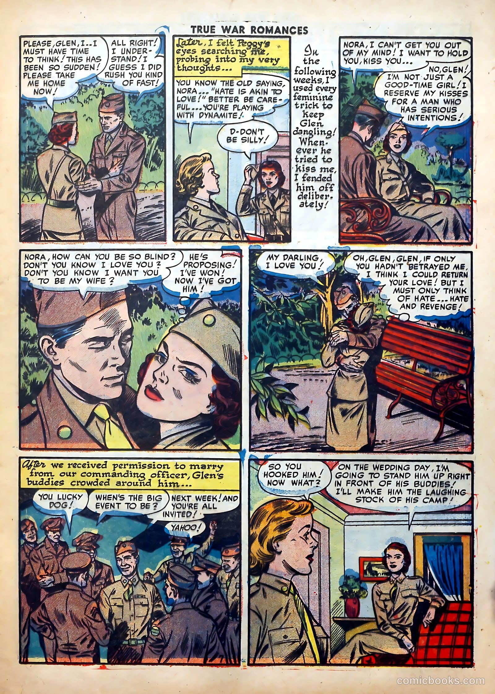 True War Romances #2 — page 9 of 36