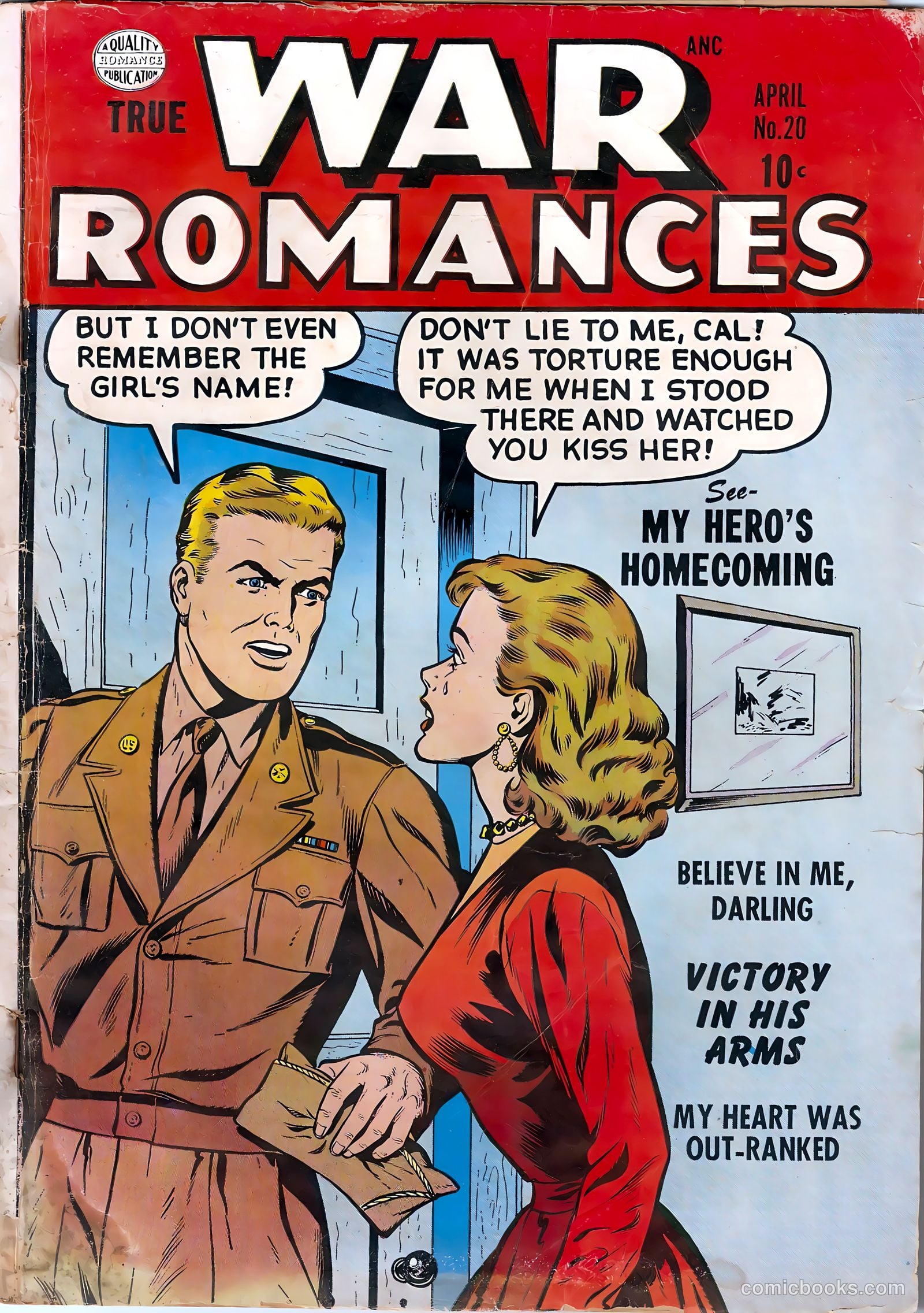 True War Romances #20 — page 1 of 37