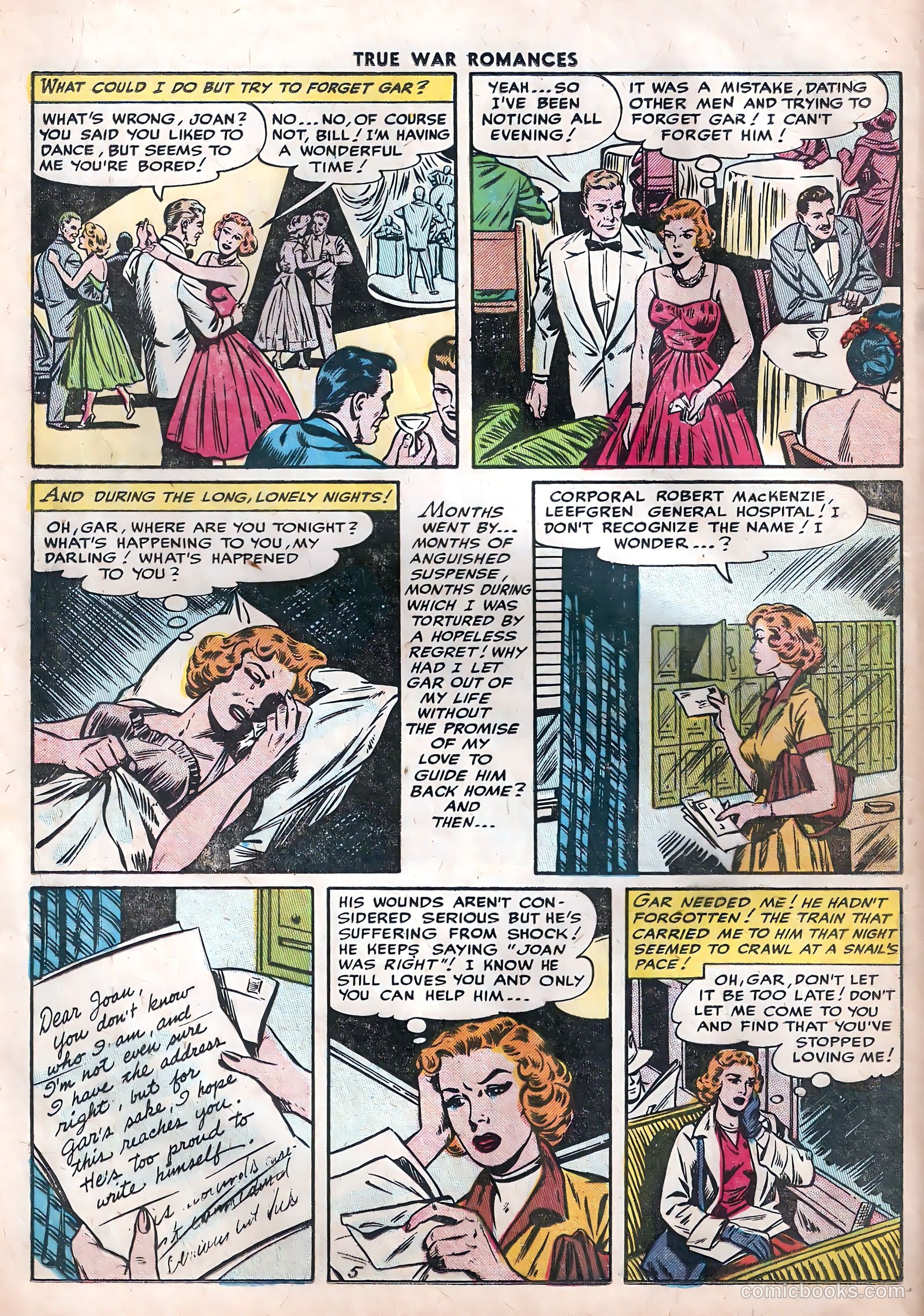 True War Romances #20 — page 16 of 37
