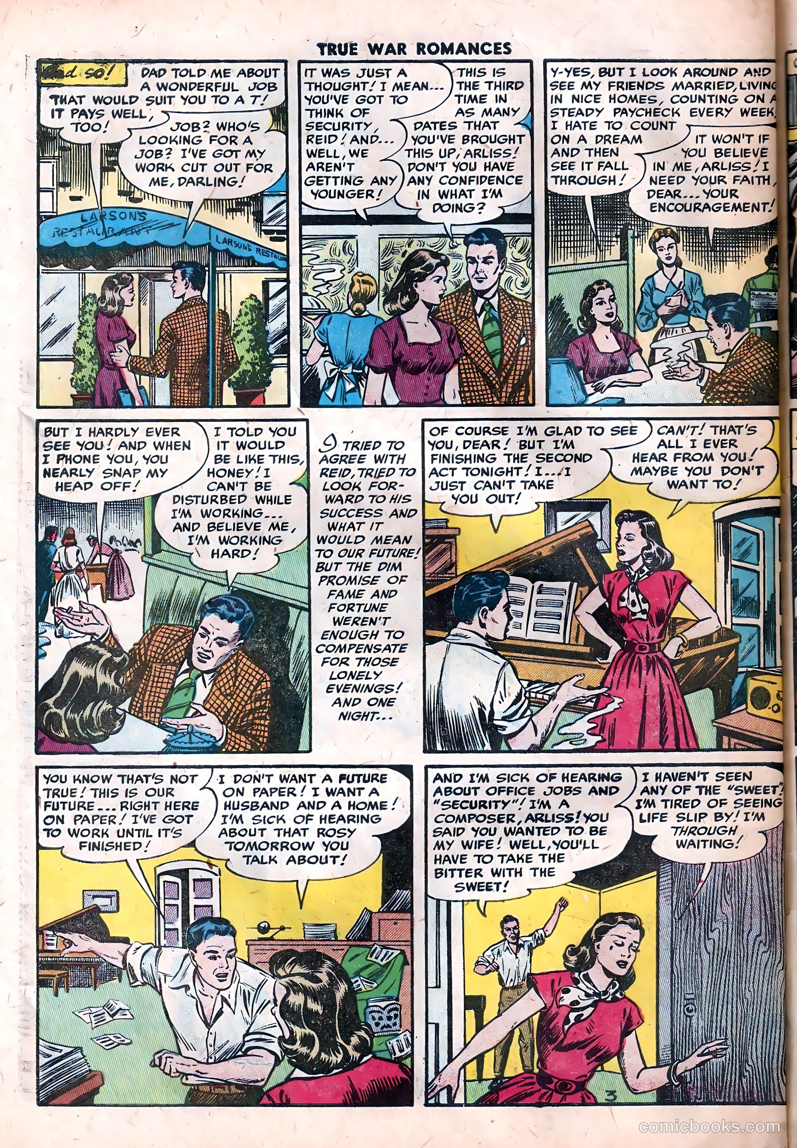 True War Romances #20 — page 30 of 37