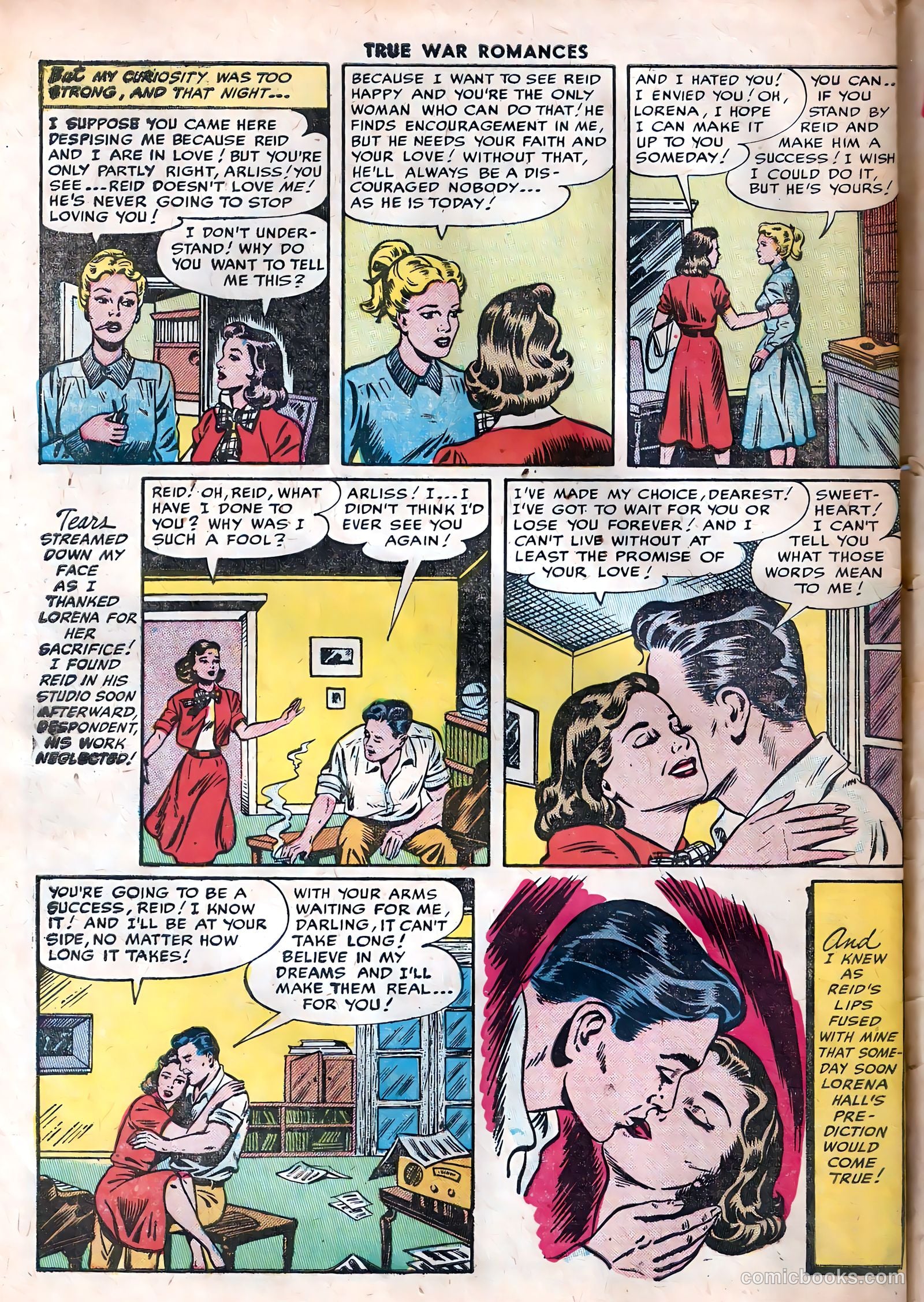True War Romances #20 — page 32 of 37