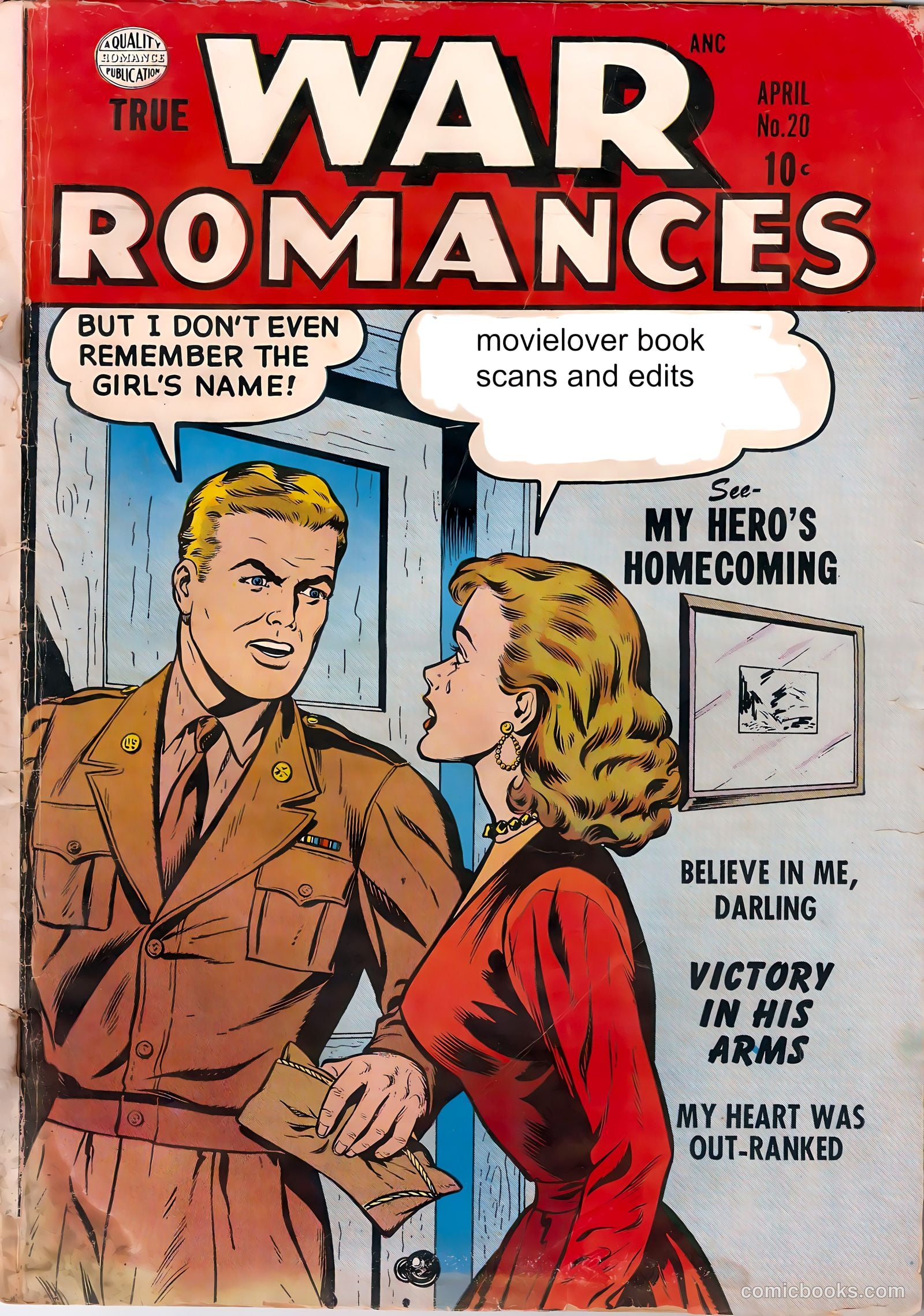 True War Romances #20 — page 37 of 37