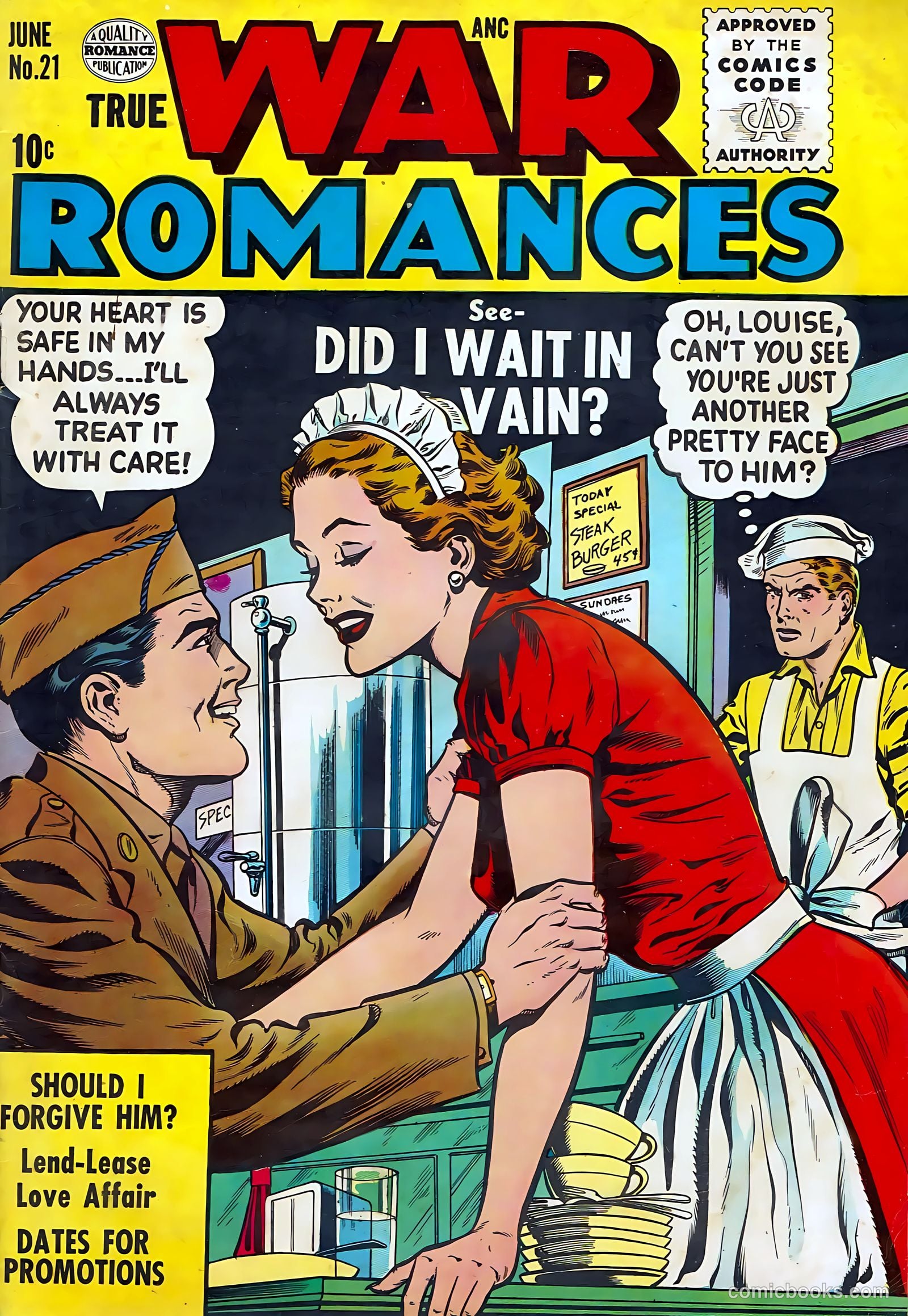 True War Romances #21 — page 1 of 36