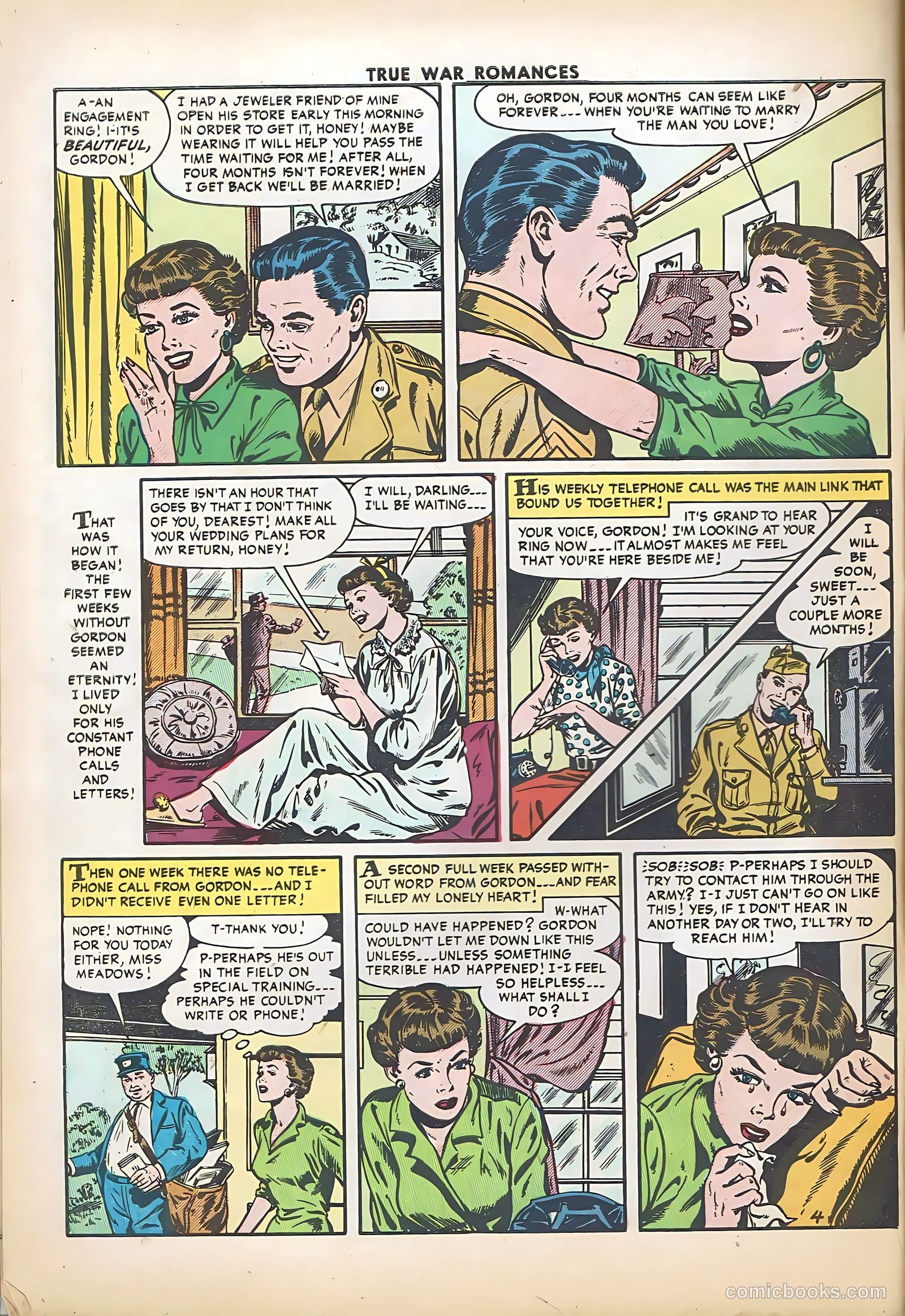 True War Romances #21 — page 6 of 36