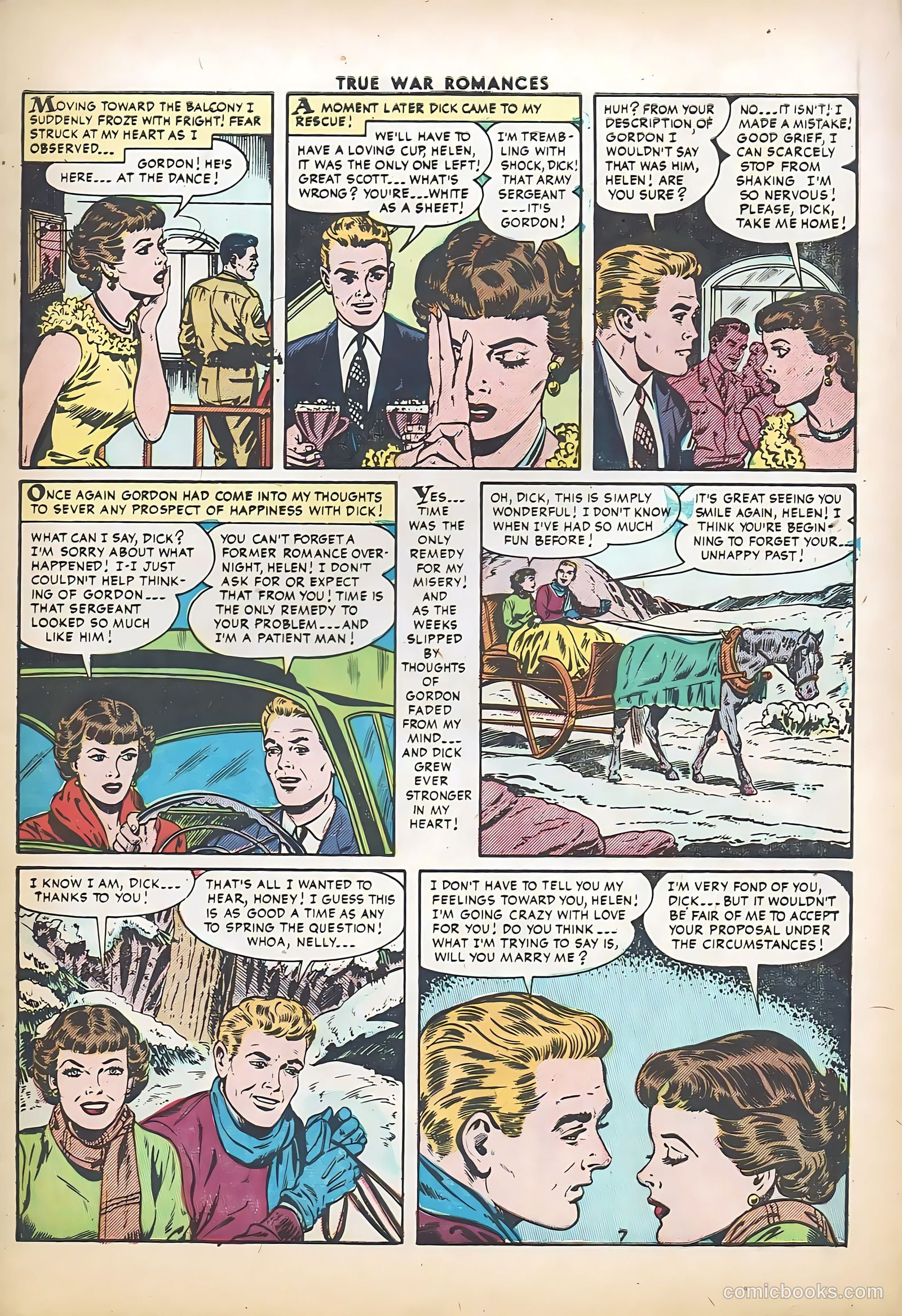 True War Romances #21 — page 9 of 36