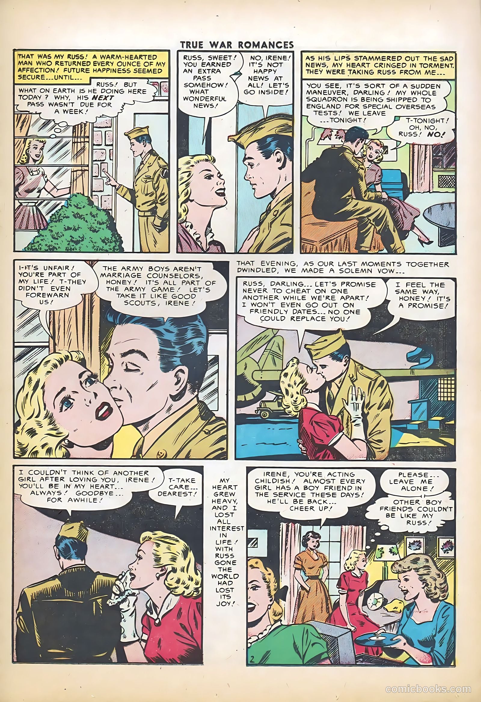 True War Romances #21 — page 13 of 36