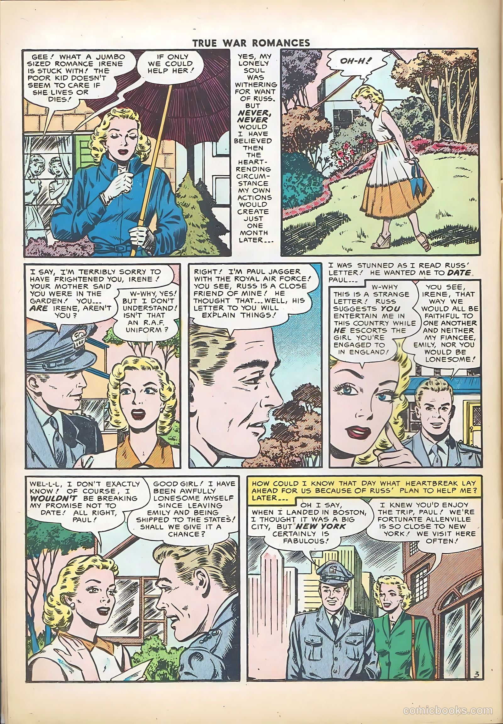 True War Romances #21 — page 14 of 36