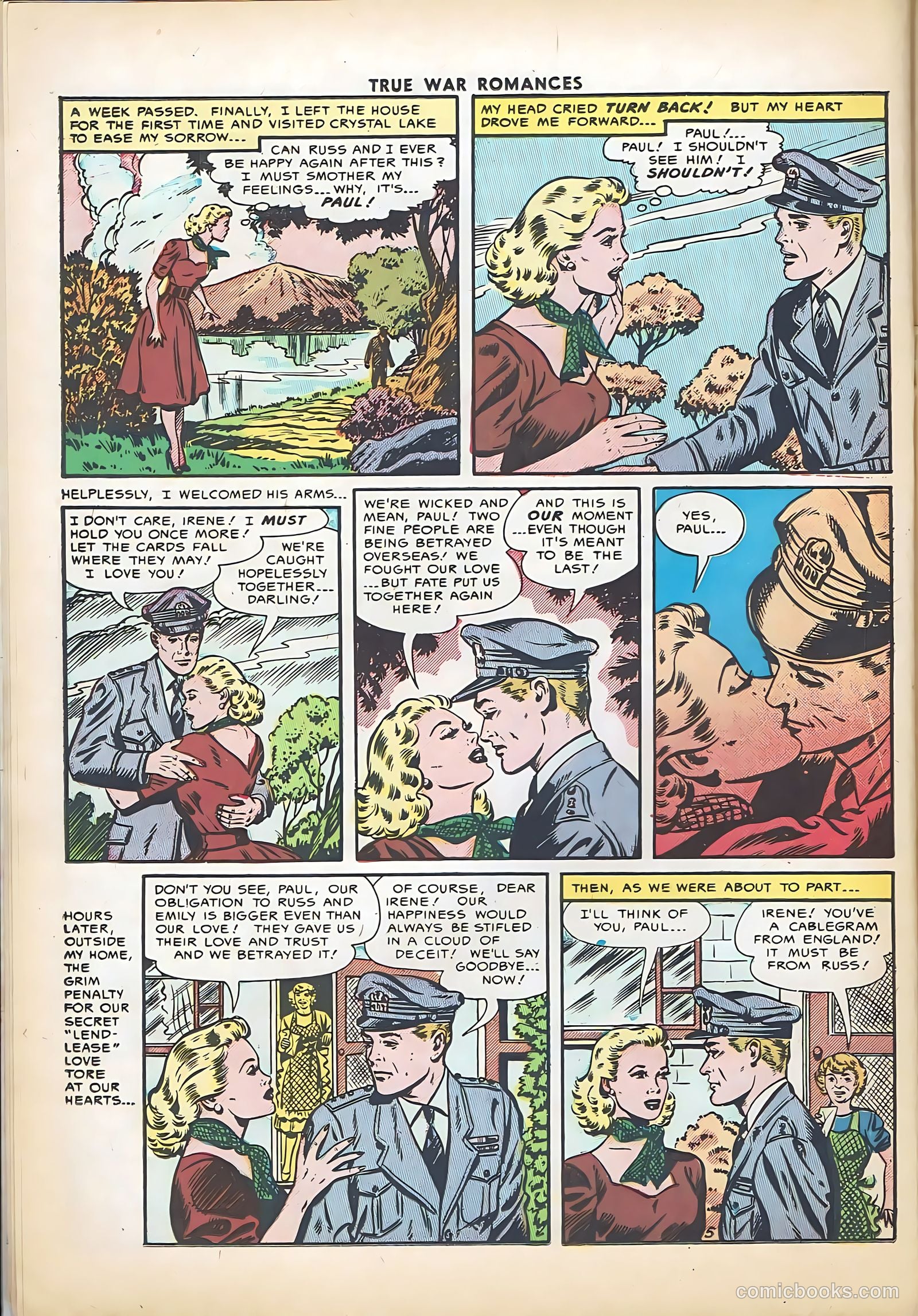 True War Romances #21 — page 16 of 36