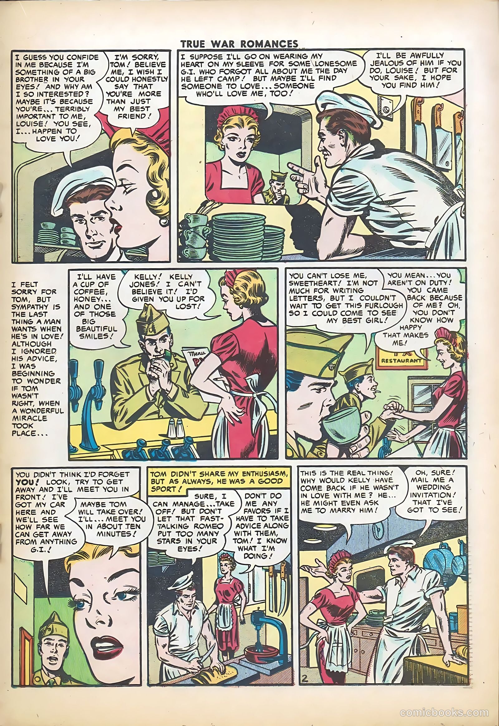 True War Romances #21 — page 19 of 36