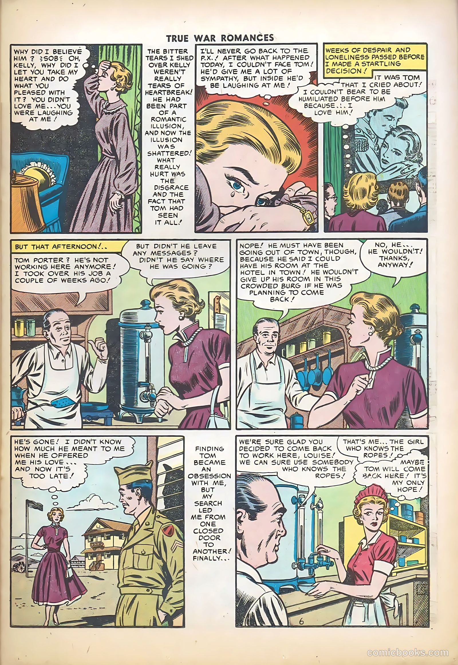 True War Romances #21 — page 23 of 36