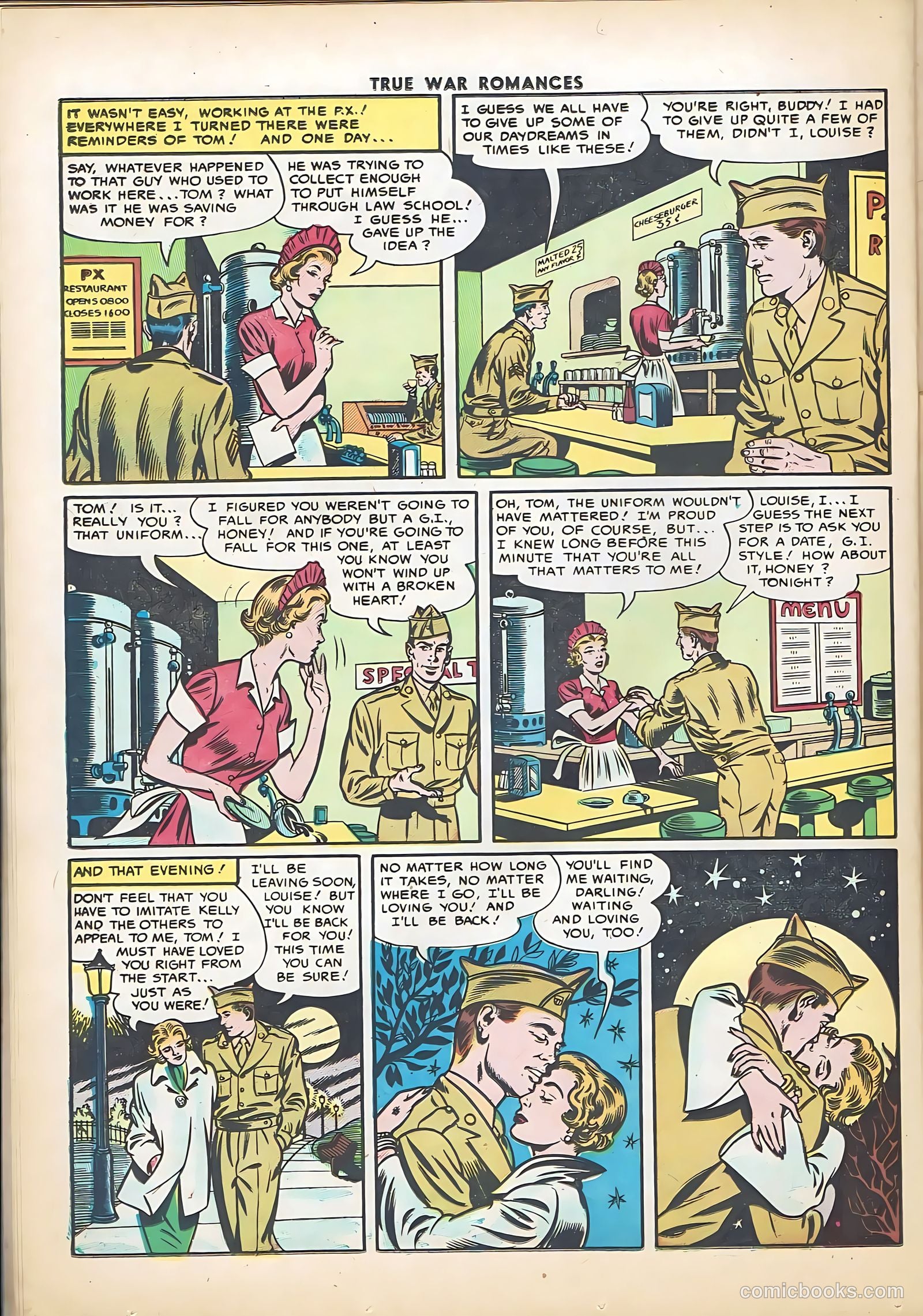 True War Romances #21 — page 24 of 36