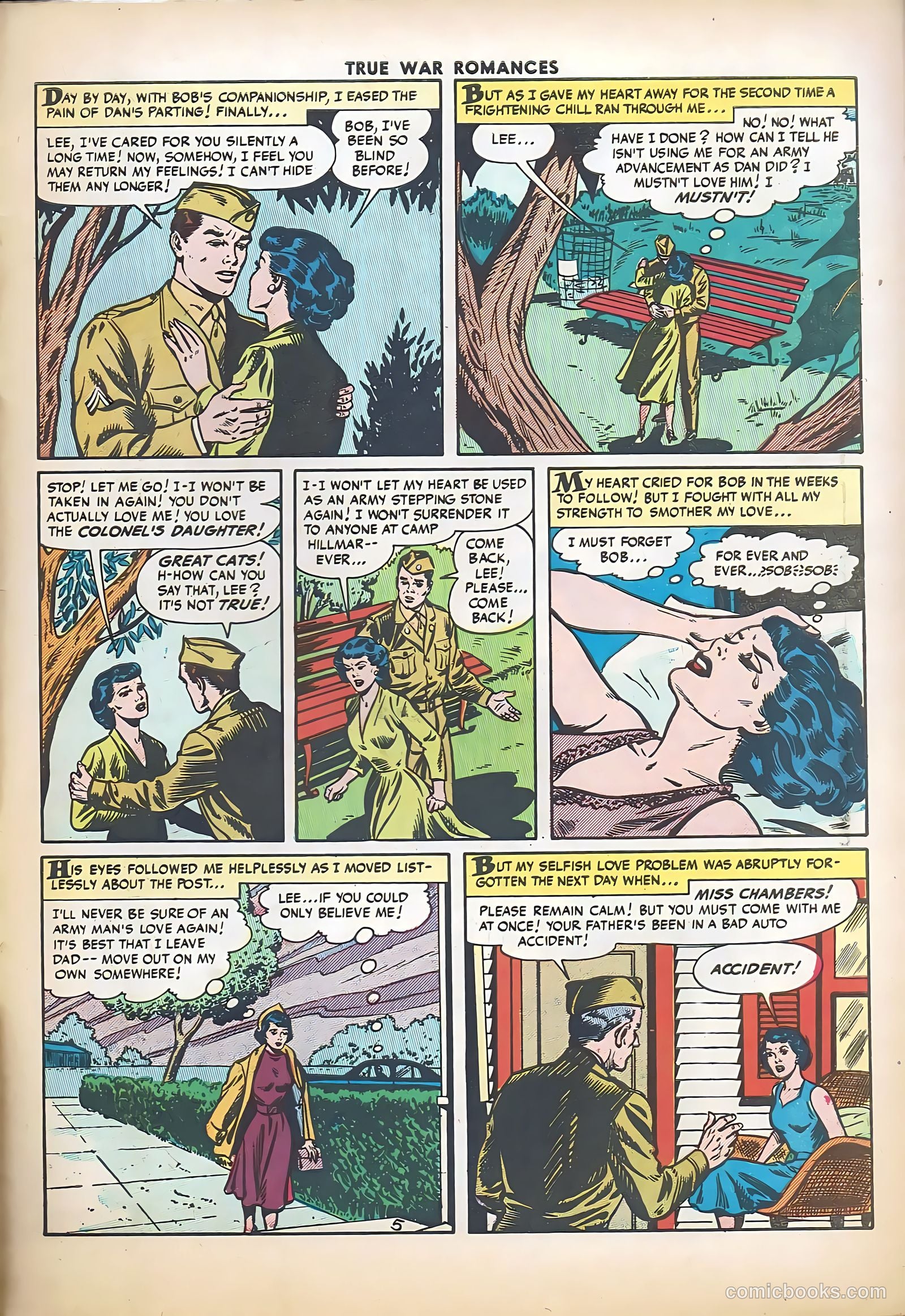 True War Romances #21 — page 31 of 36