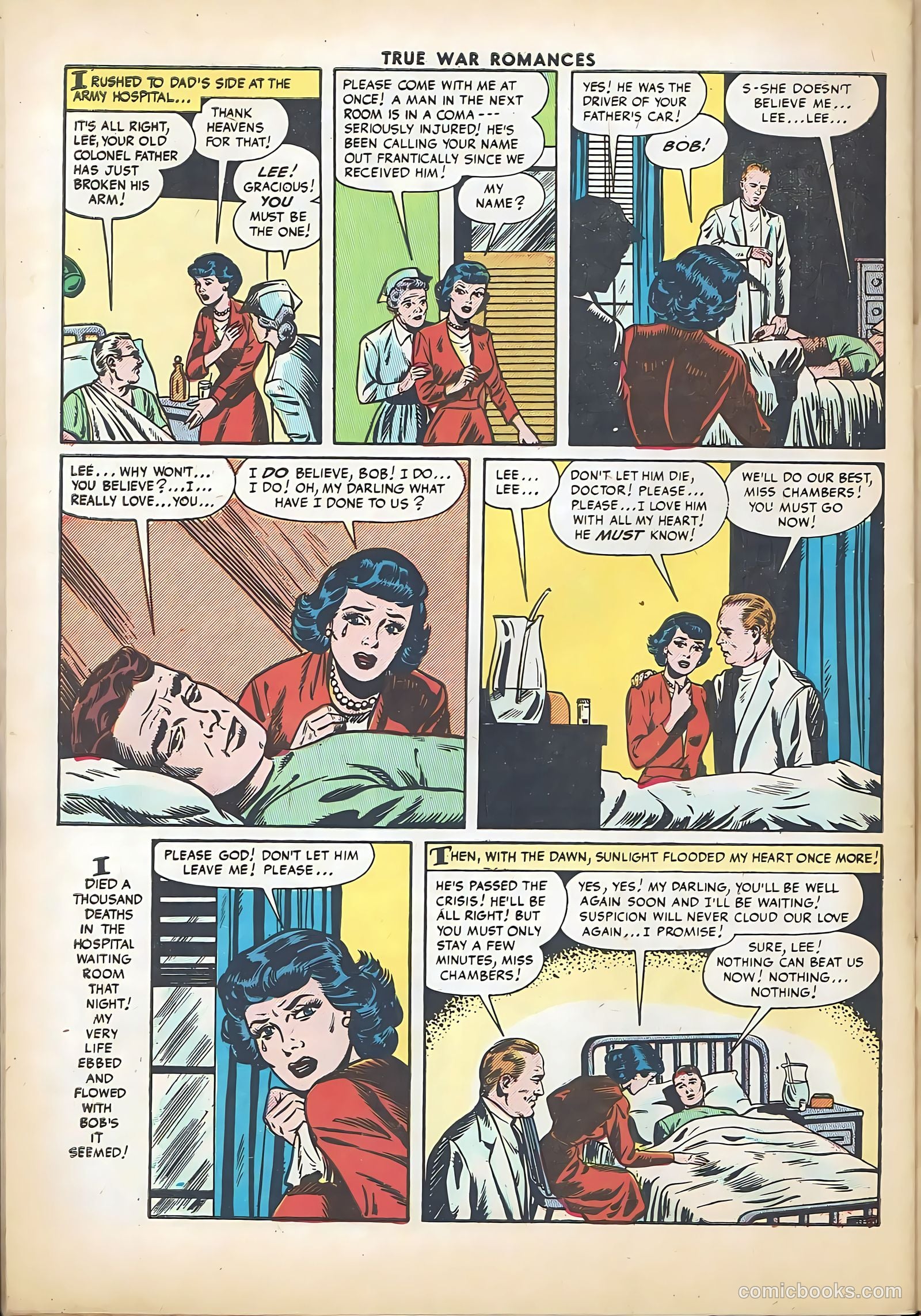 True War Romances #21 — page 32 of 36