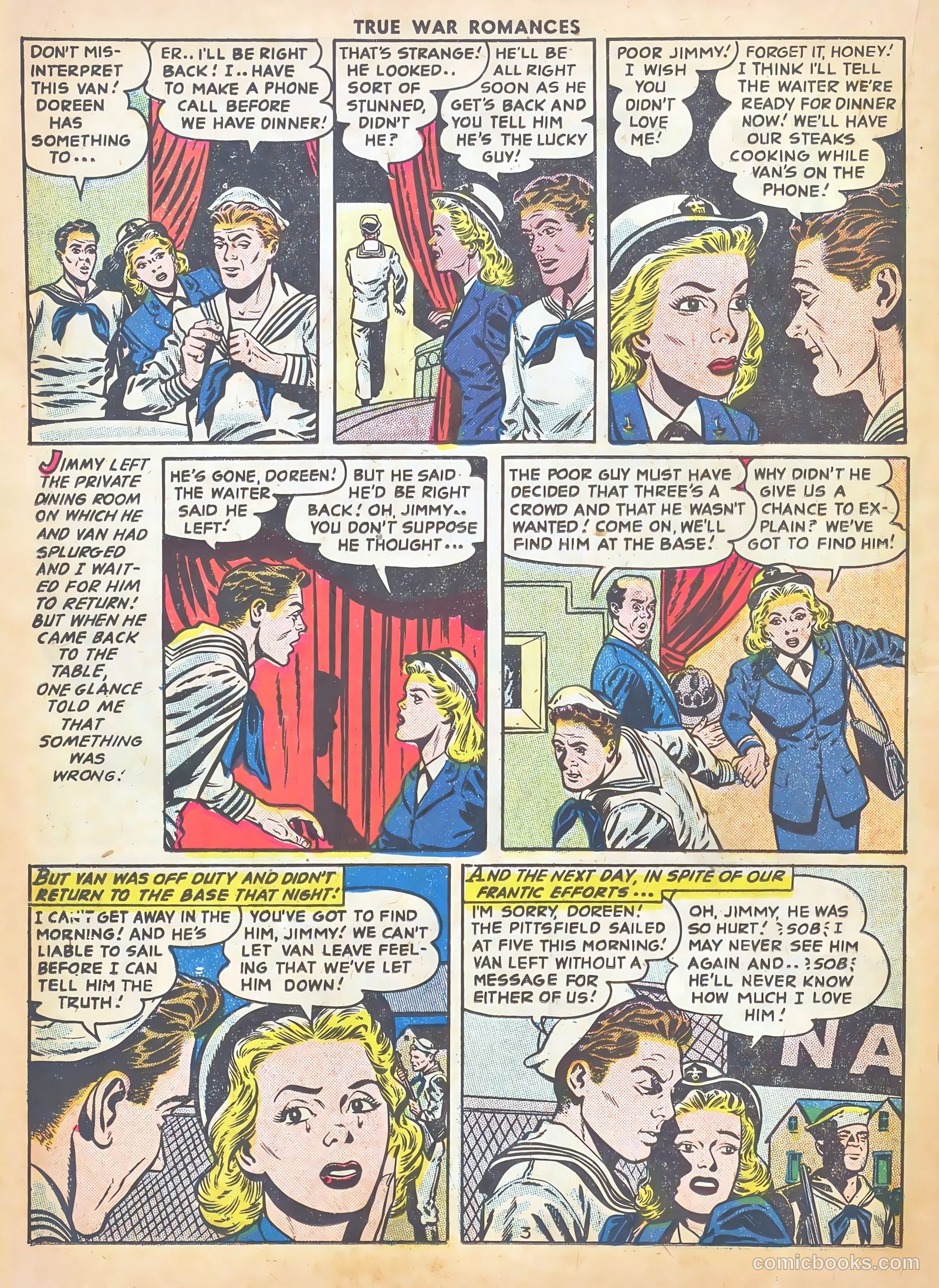 True War Romances #3 — page 14 of 37