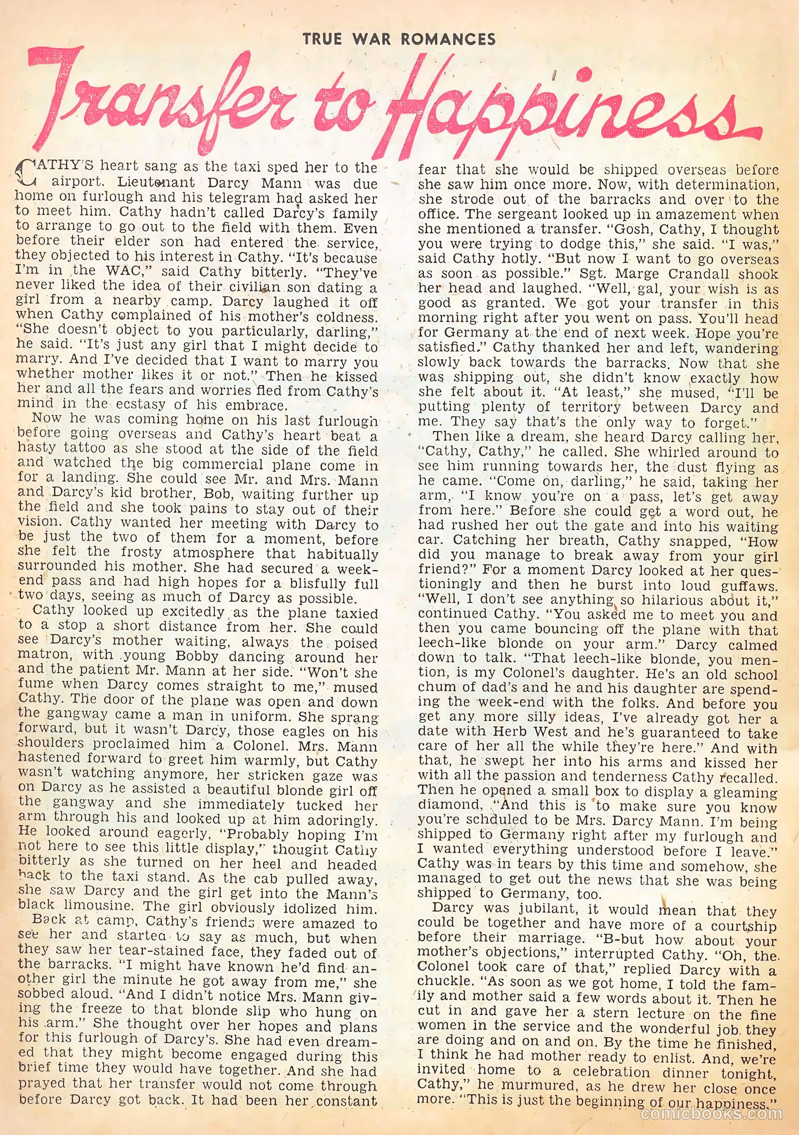 True War Romances #3 — page 26 of 37
