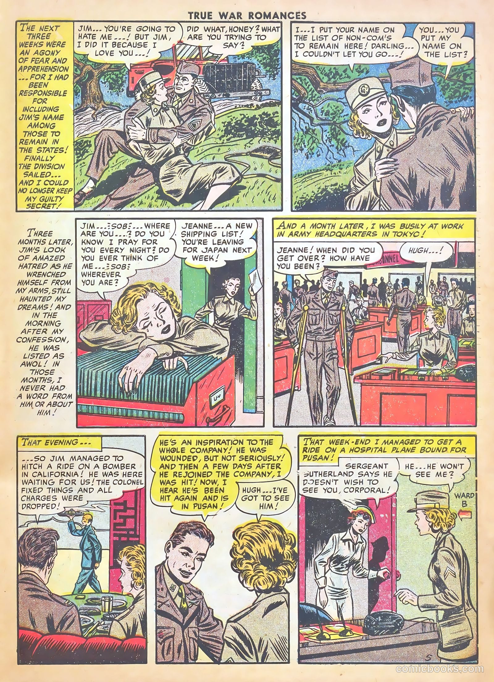 True War Romances #3 — page 31 of 37