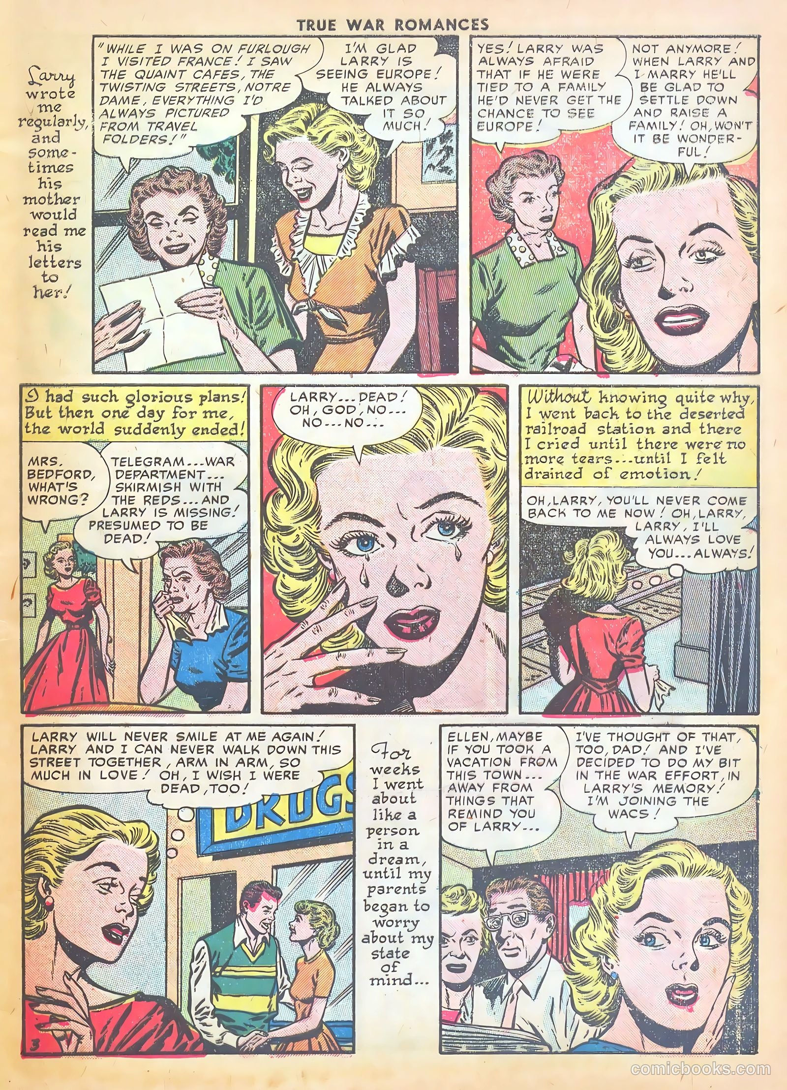 True War Romances #4 — page 5 of 37