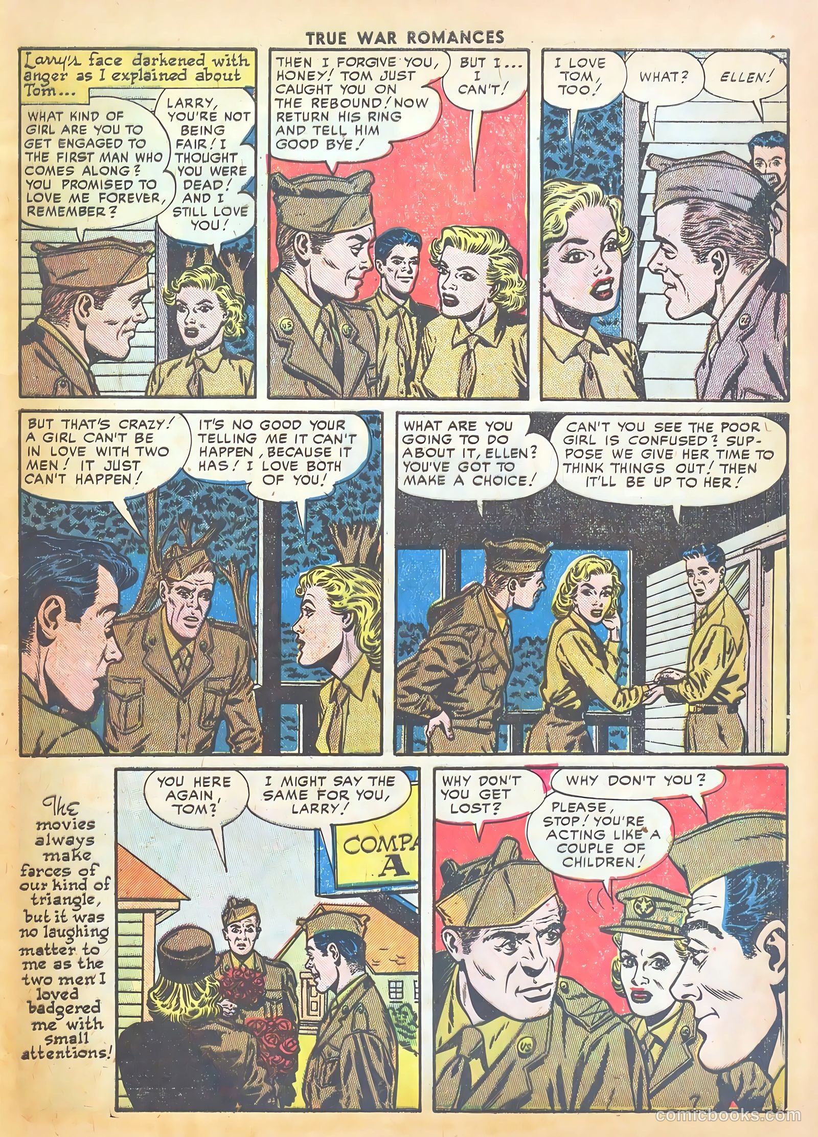 True War Romances #4 — page 9 of 37