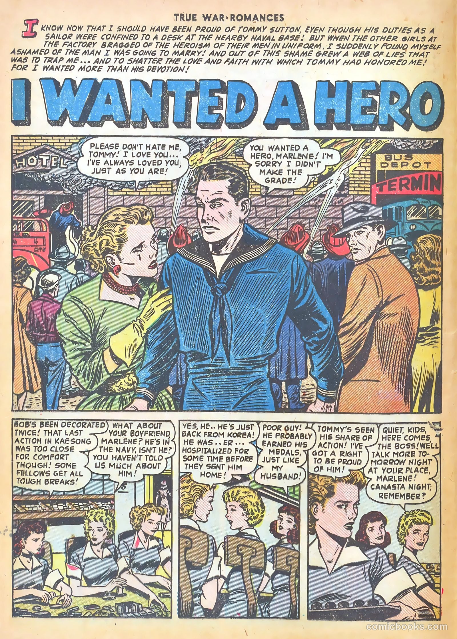 True War Romances #4 — page 12 of 37