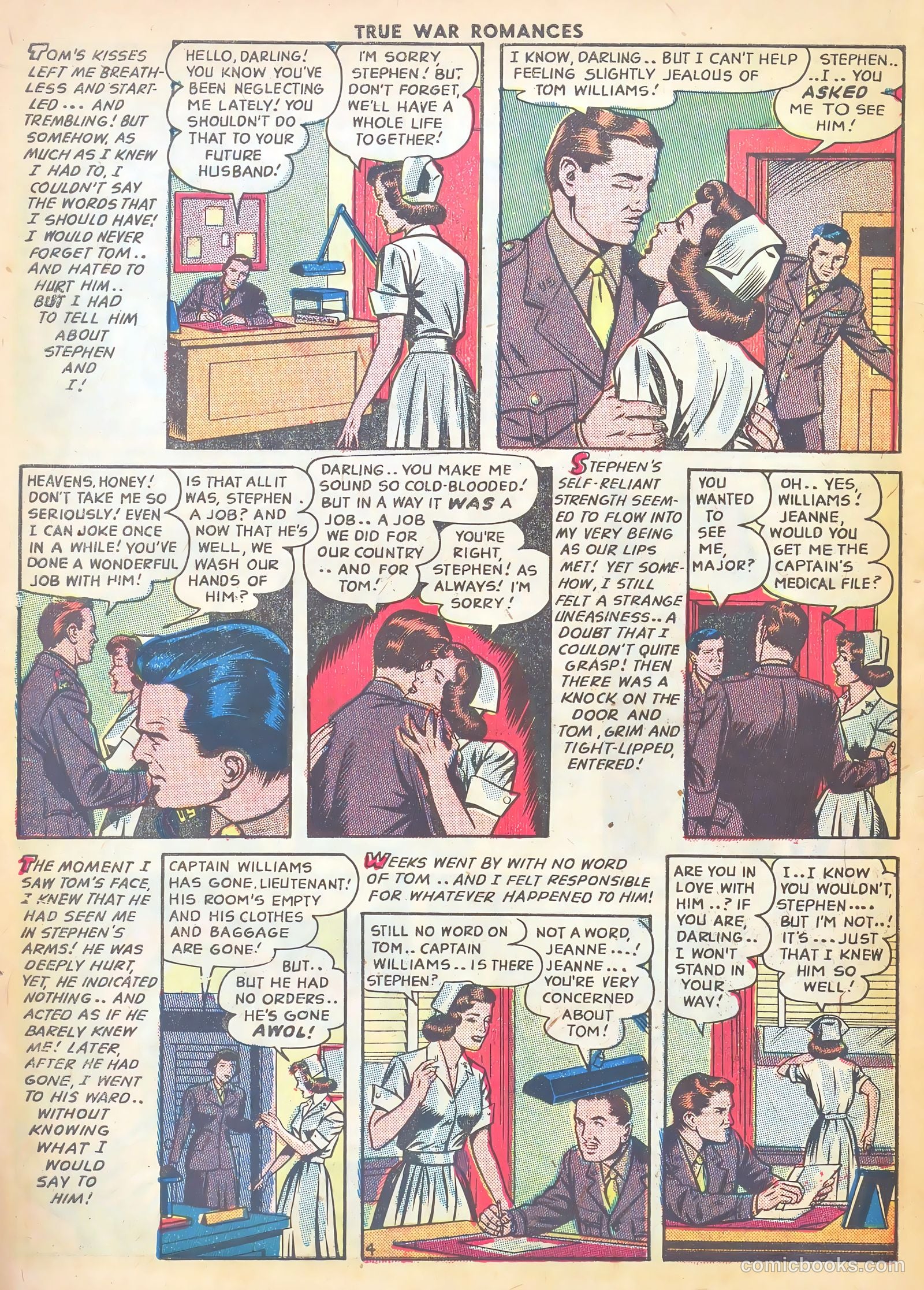 True War Romances #4 — page 30 of 37