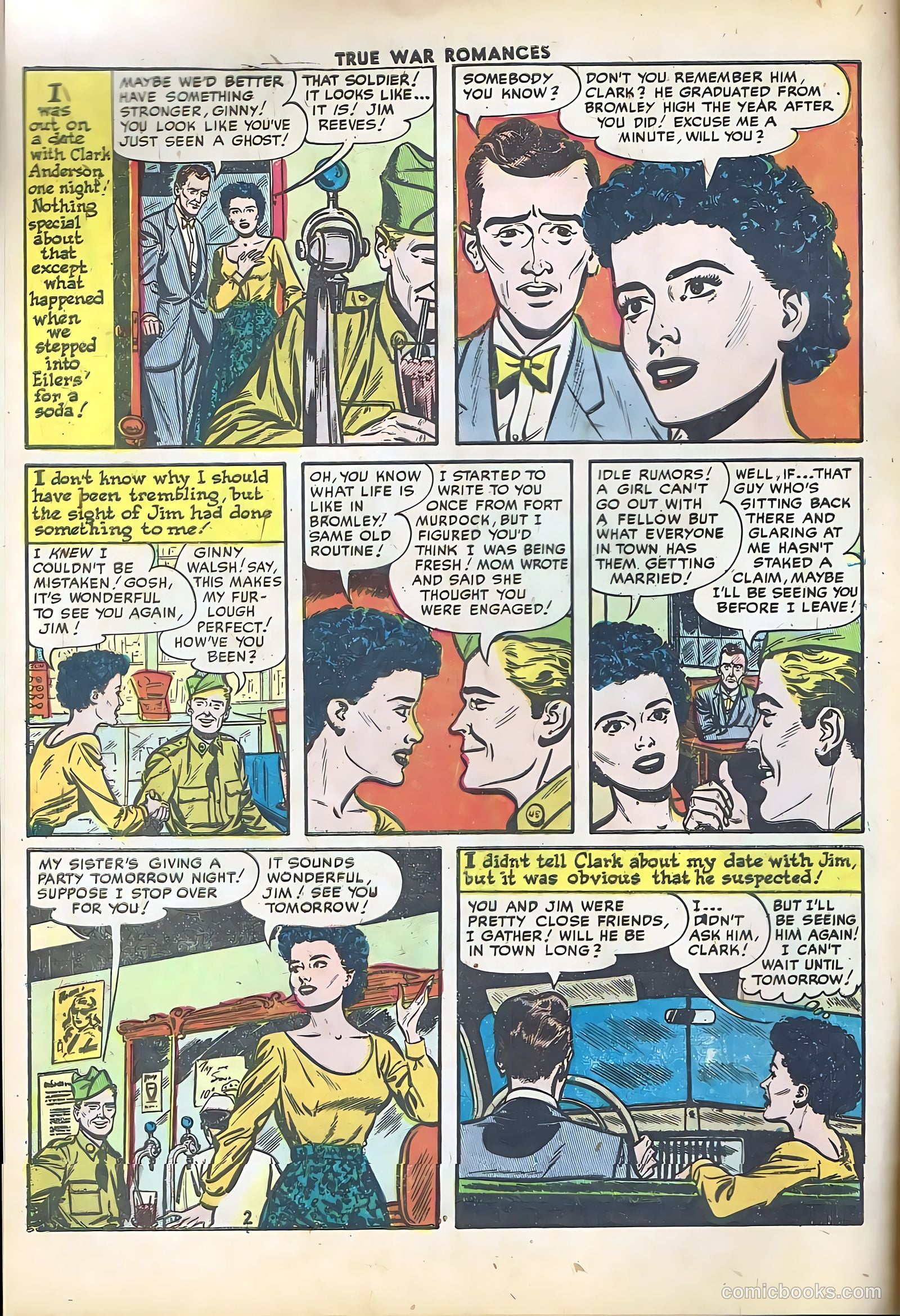 True War Romances #5 — page 4 of 36