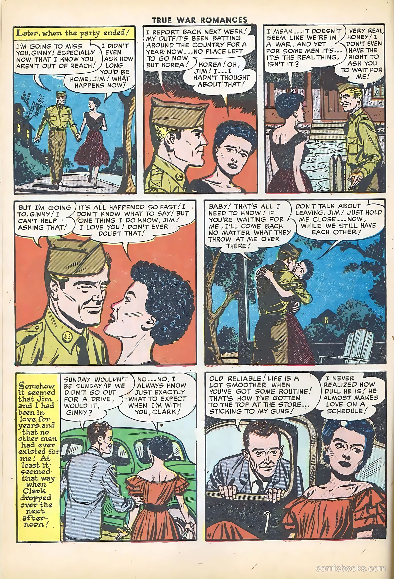 True War Romances #5 — page 6 of 36