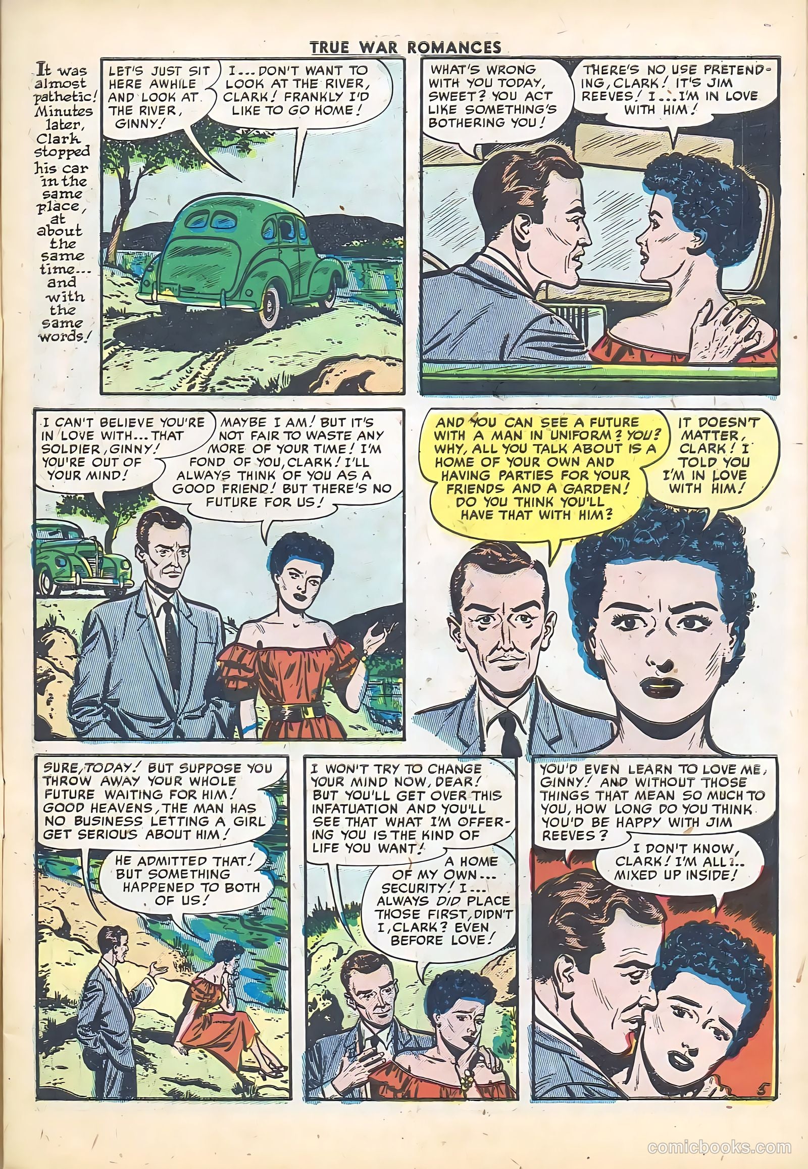 True War Romances #5 — page 7 of 36