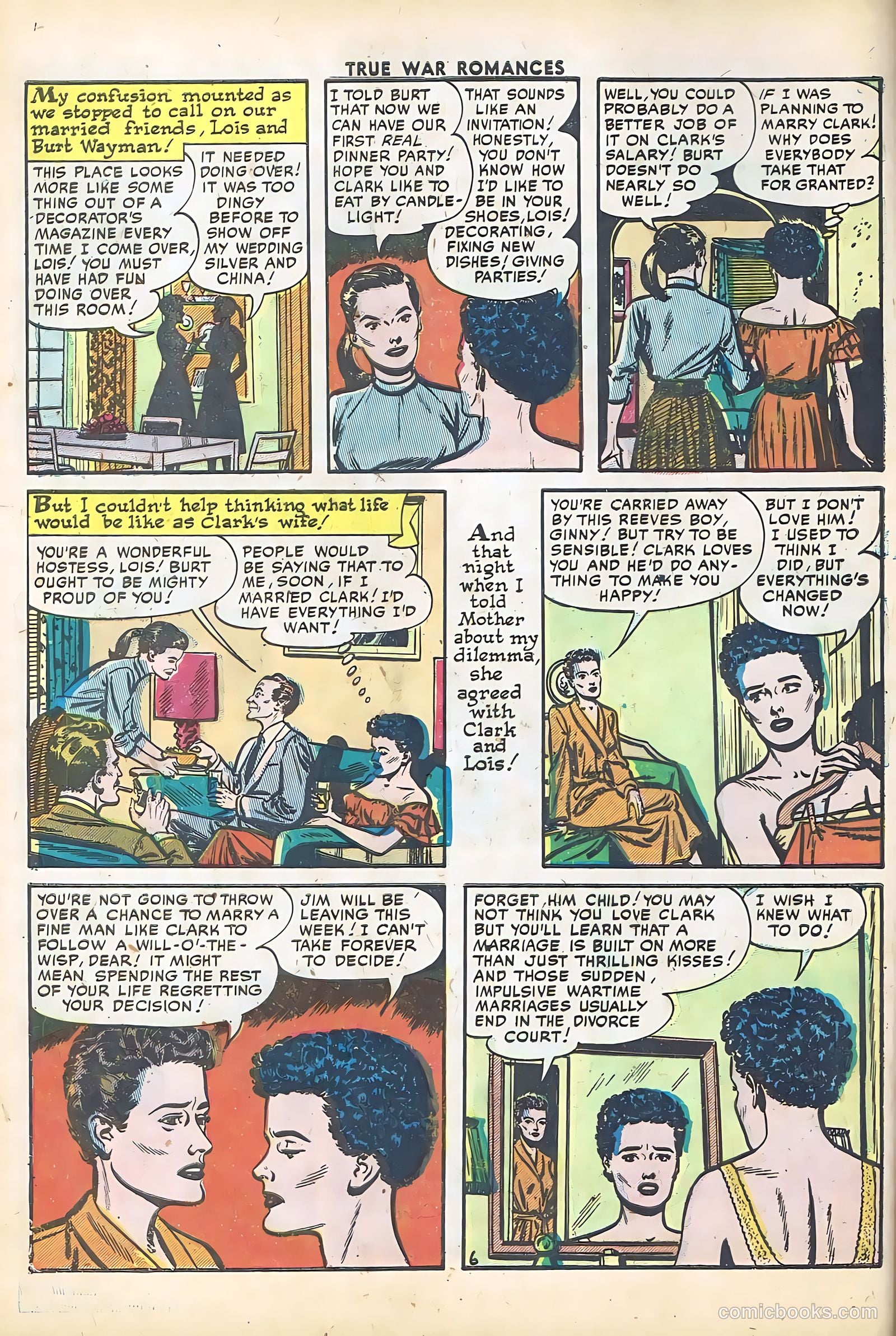 True War Romances #5 — page 8 of 36