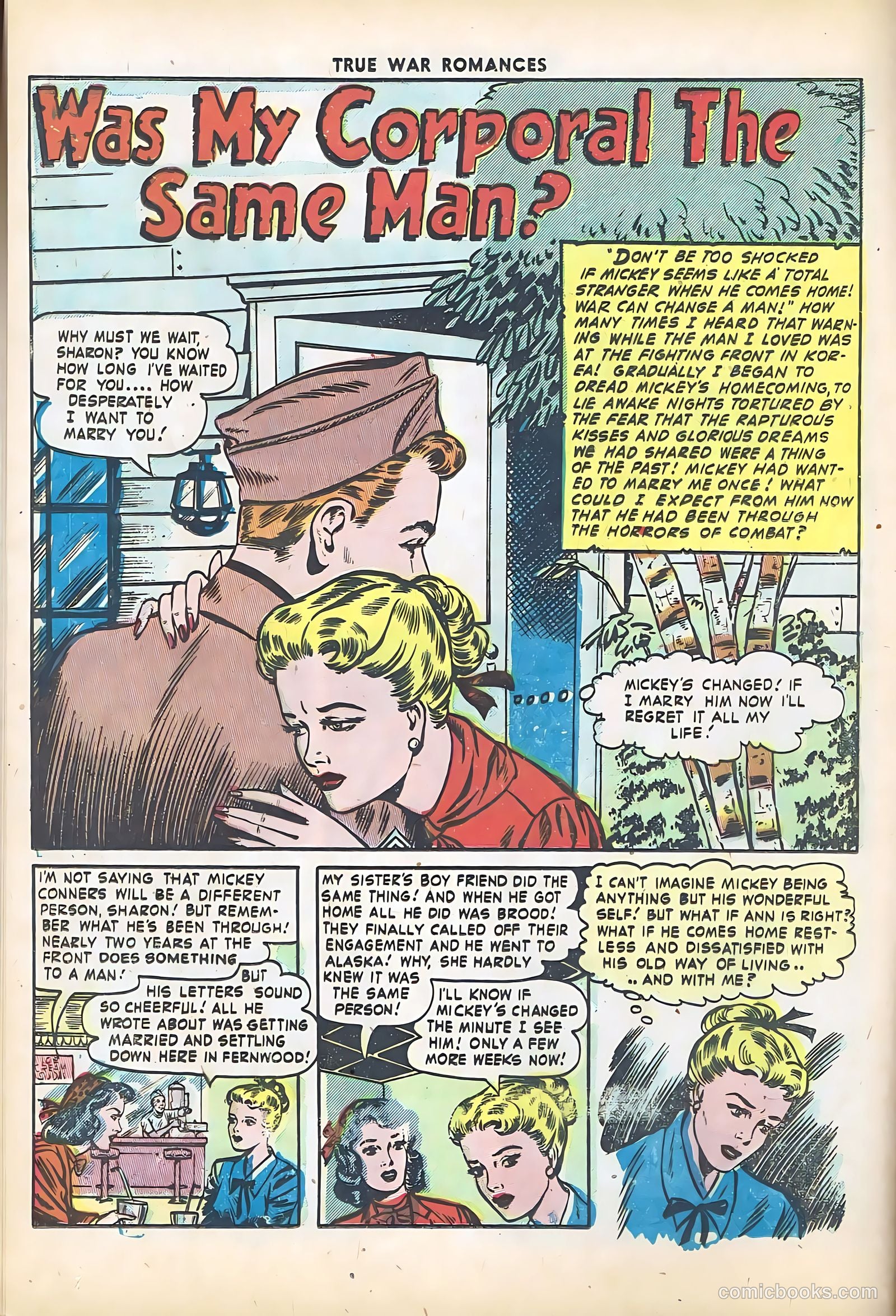 True War Romances #5 — page 12 of 36