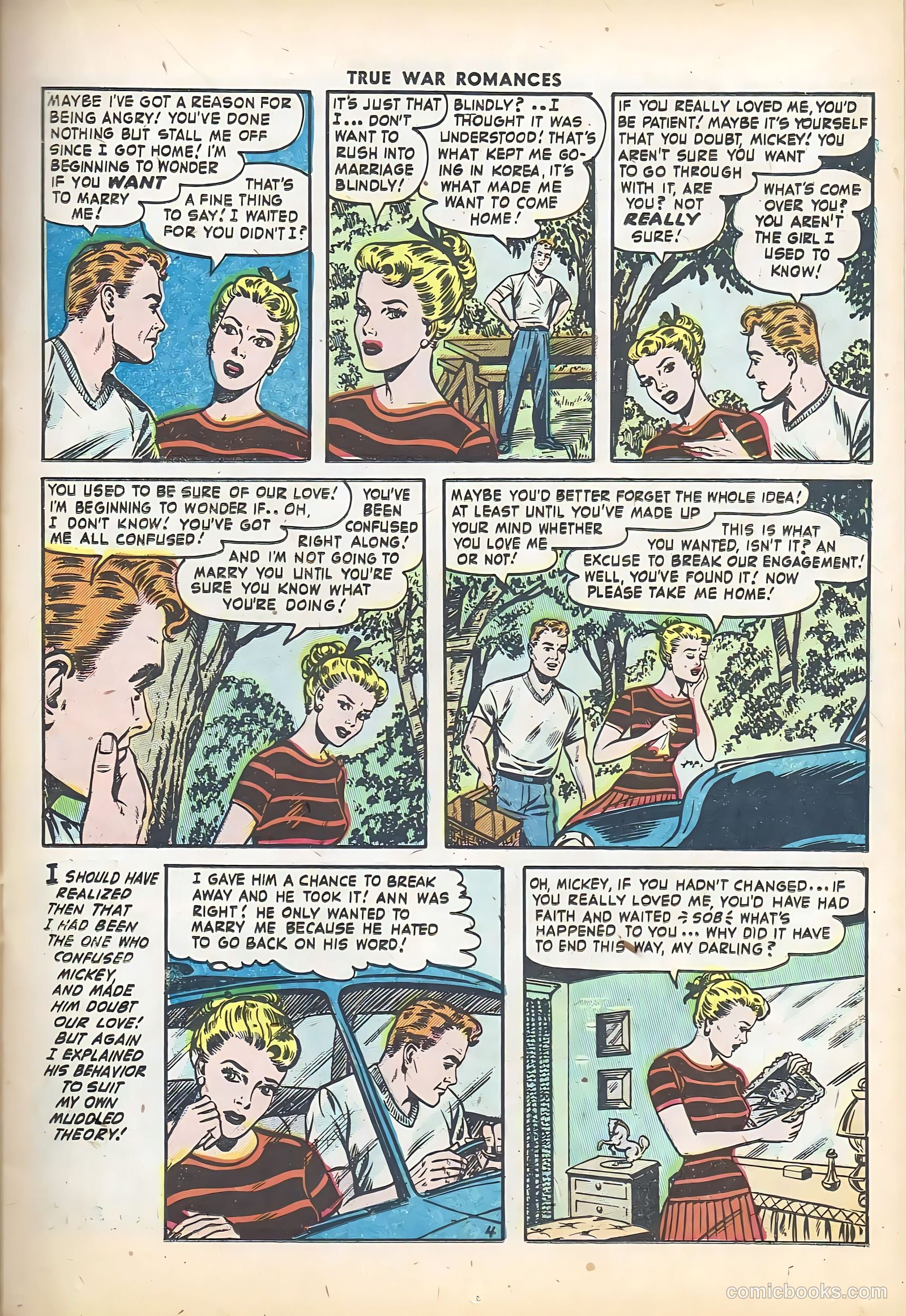 True War Romances #5 — page 15 of 36