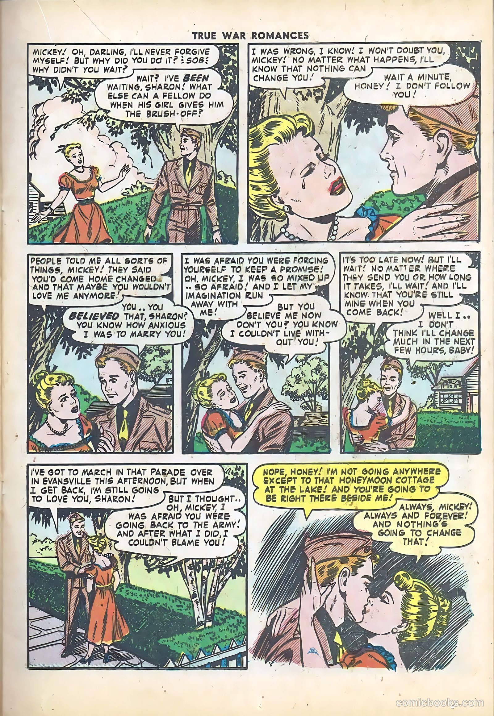 True War Romances #5 — page 17 of 36