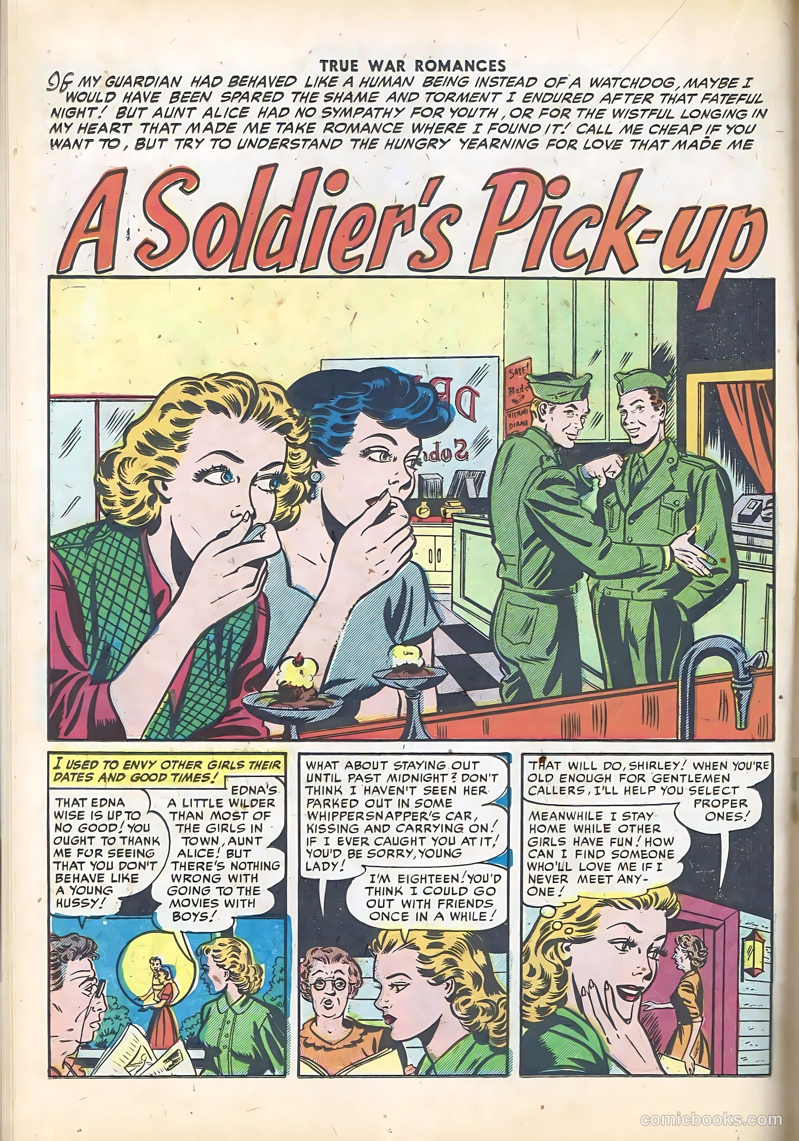 True War Romances #5 — page 18 of 36